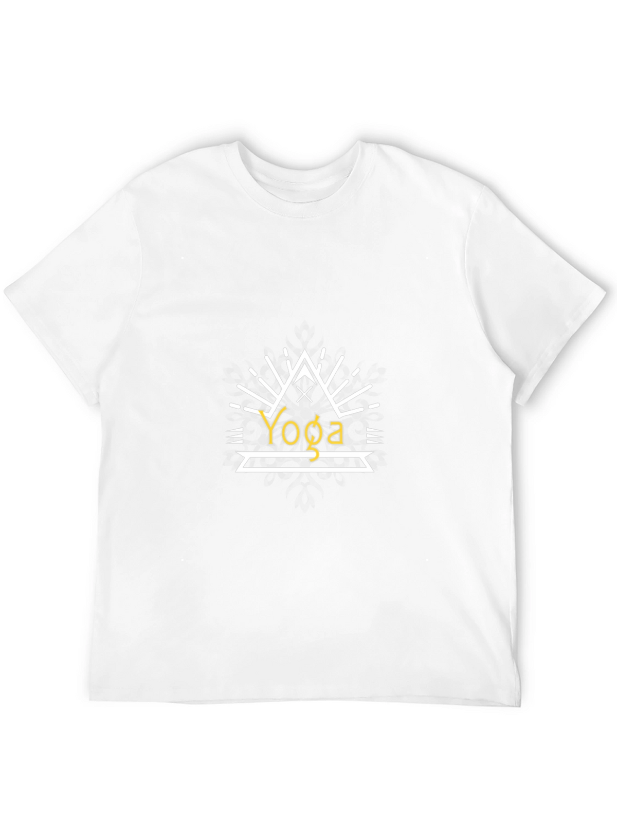 Yoga Graphic Black T-Shirt