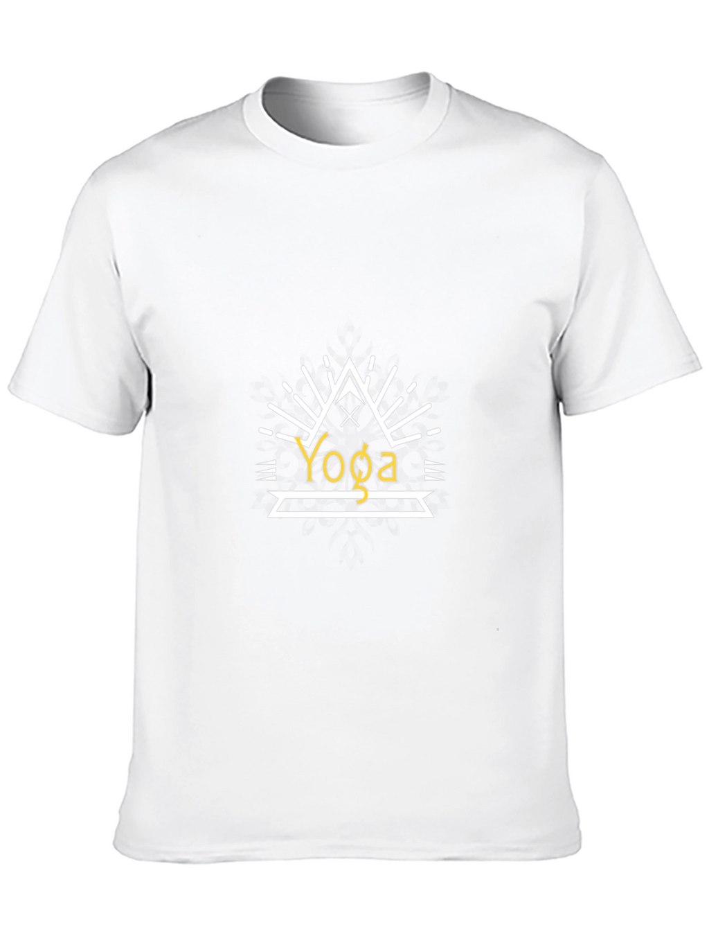 Yoga Graphic Black T-Shirt