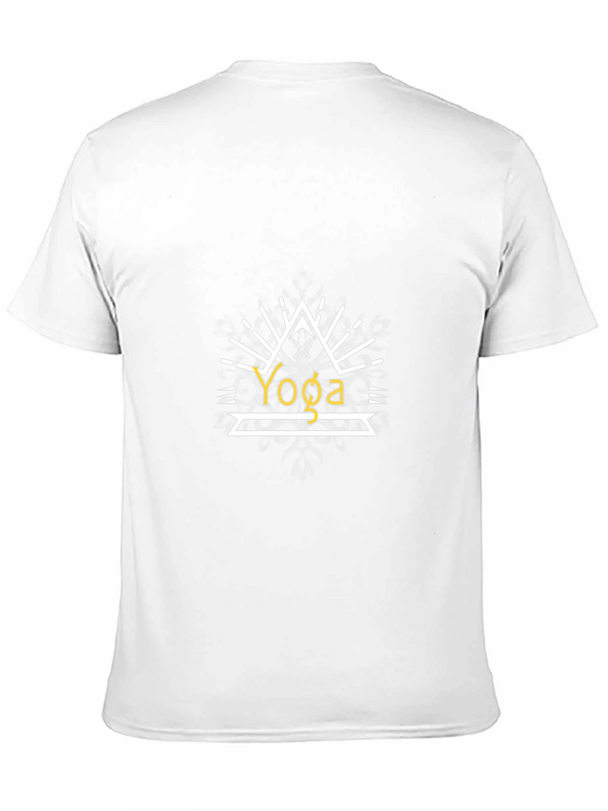 Yoga Graphic Black T-Shirt