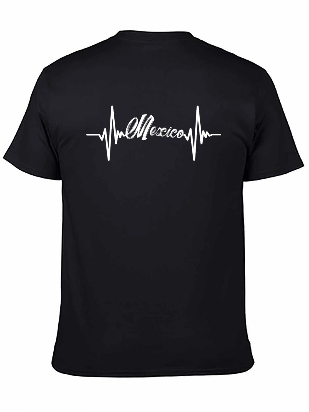 Mexico Heartbeat T-Shirt - Stylish Black Tee
