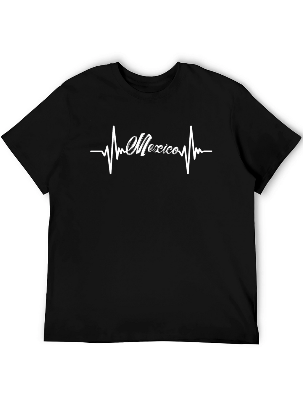 Mexico Heartbeat T-Shirt - Stylish Black Tee