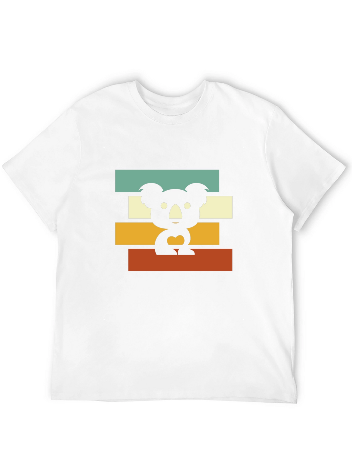 Retro Koala T-Shirt - Black Graphic Tee
