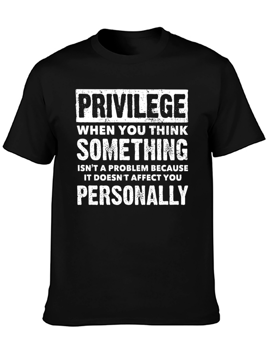 Privilege Graphic Print T-Shirt