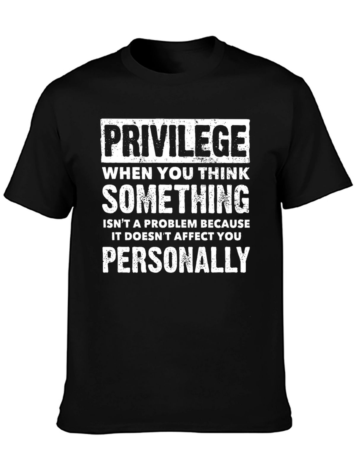 Privilege Graphic Print T-Shirt