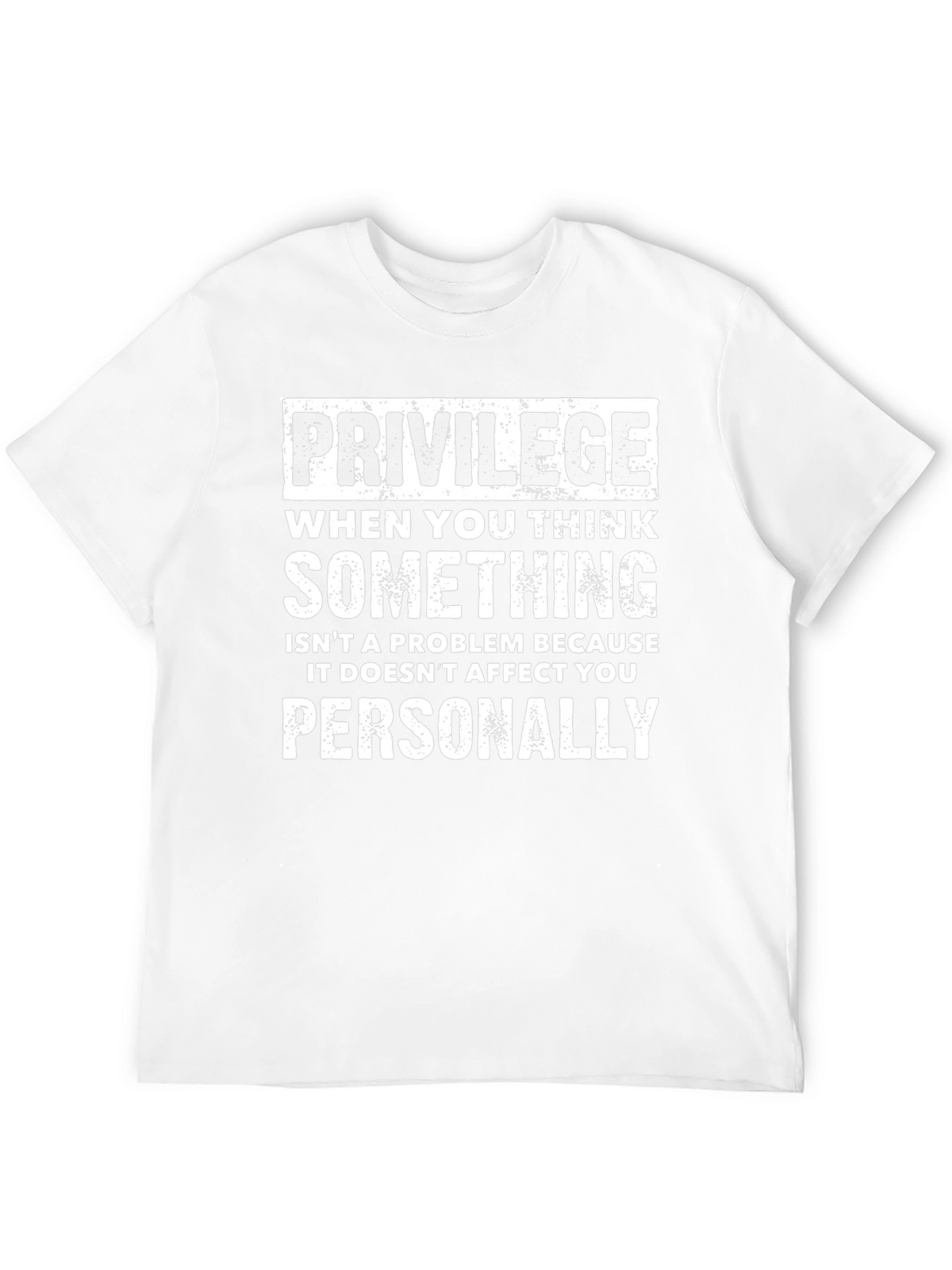 Privilege Graphic Print T-Shirt