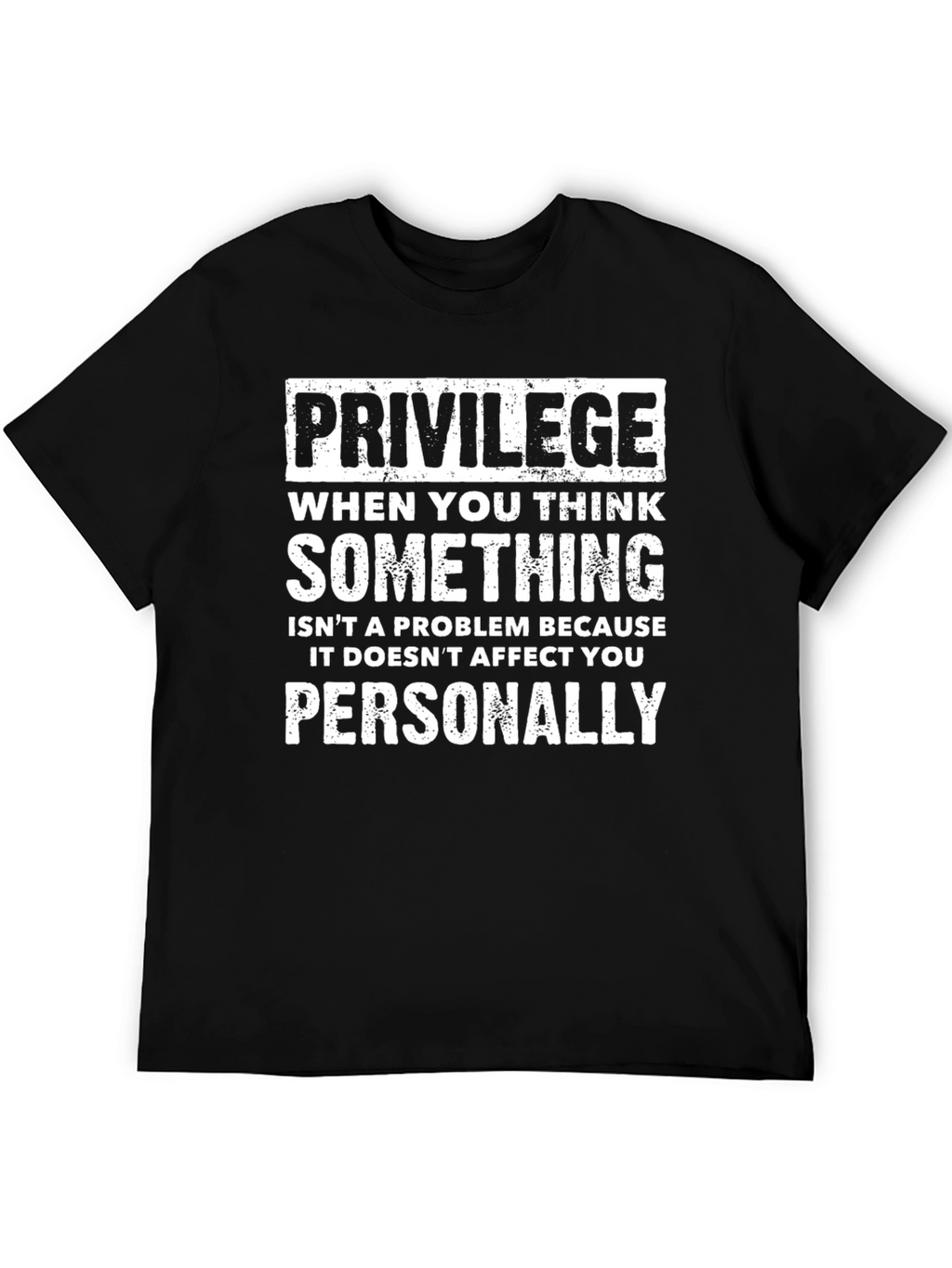 Privilege Graphic Print T-Shirt