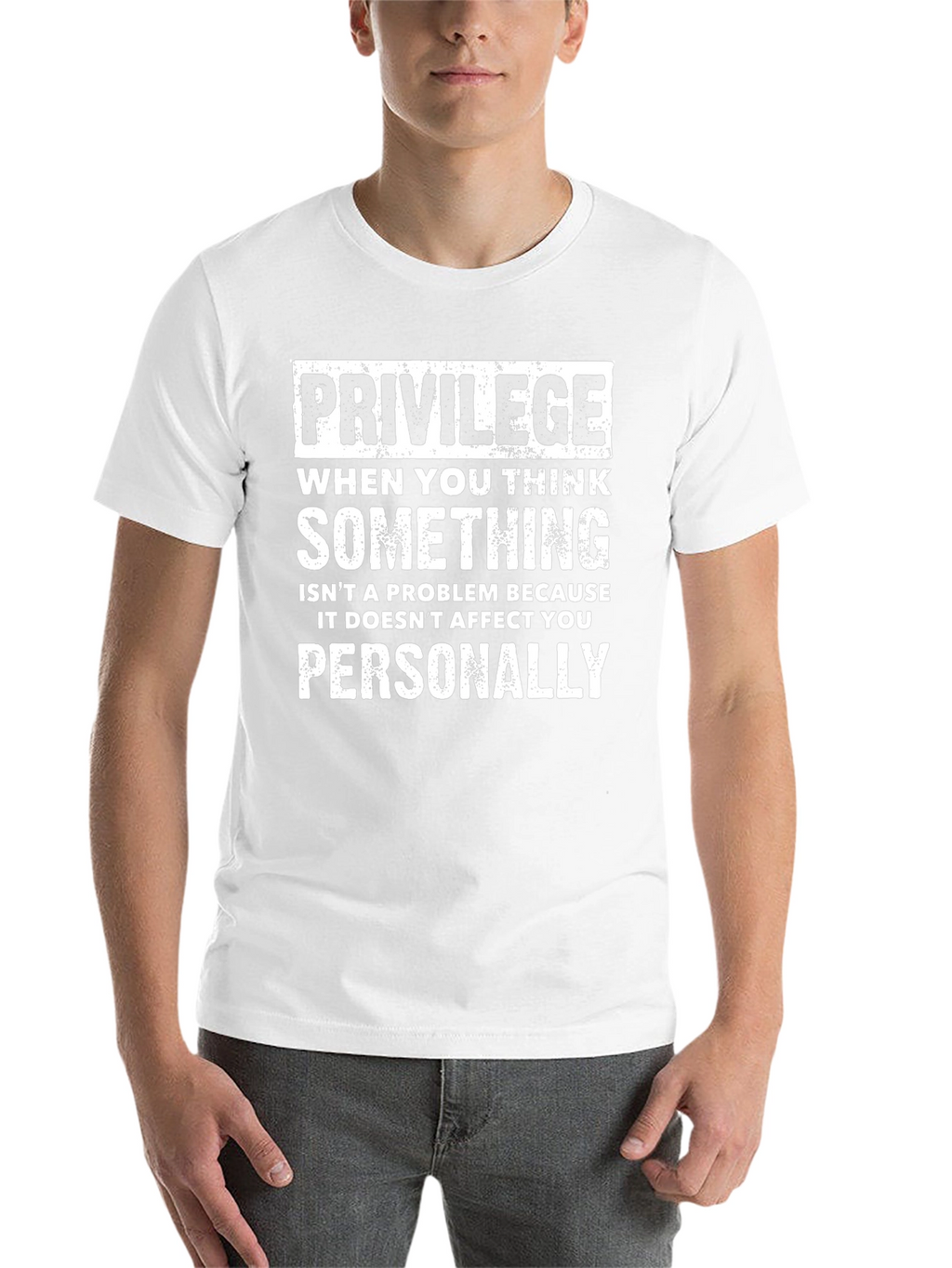 Privilege Graphic Print T-Shirt