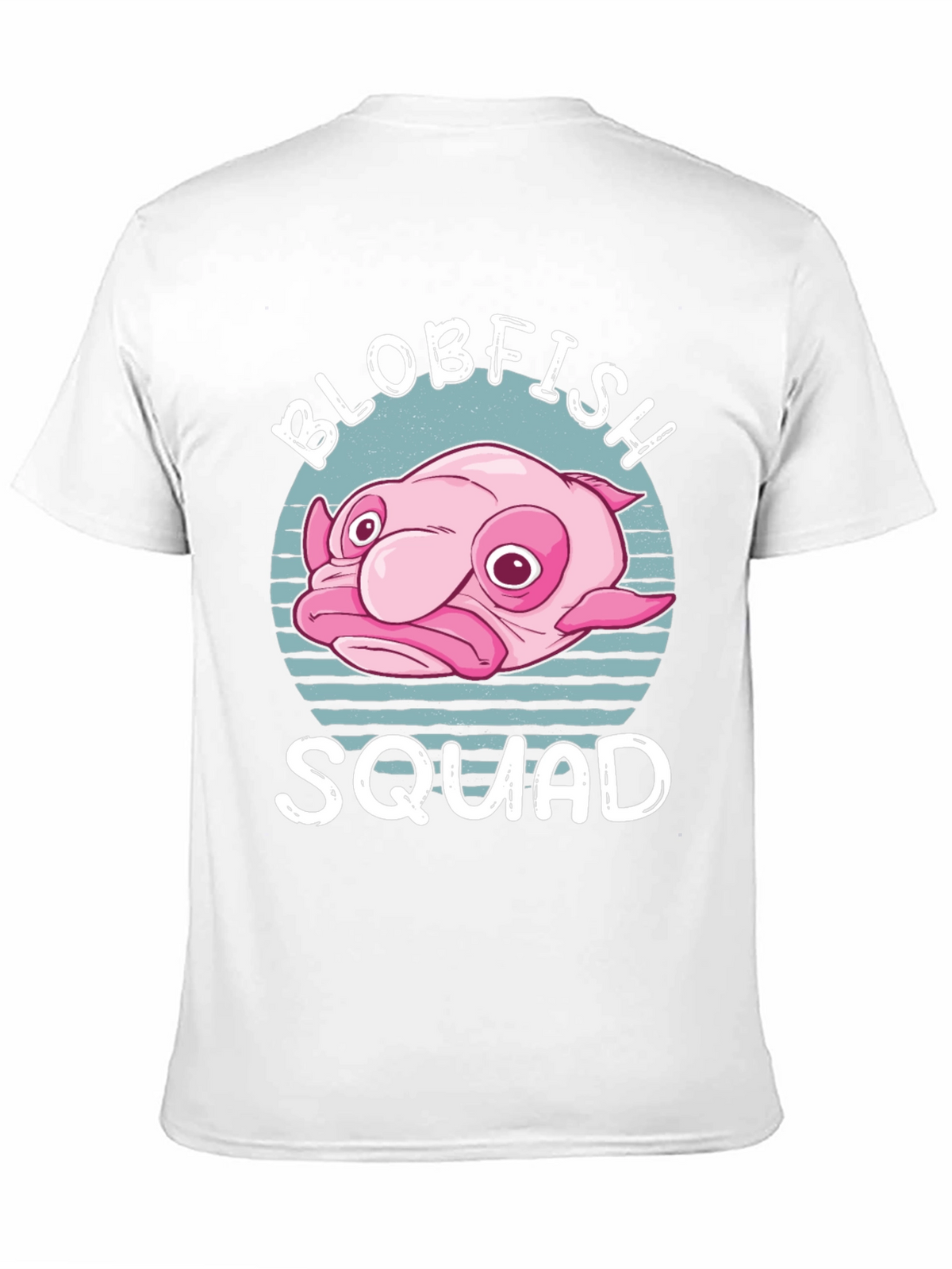 Blobfish Squad Graphic T-Shirt - Black Cotton Tee