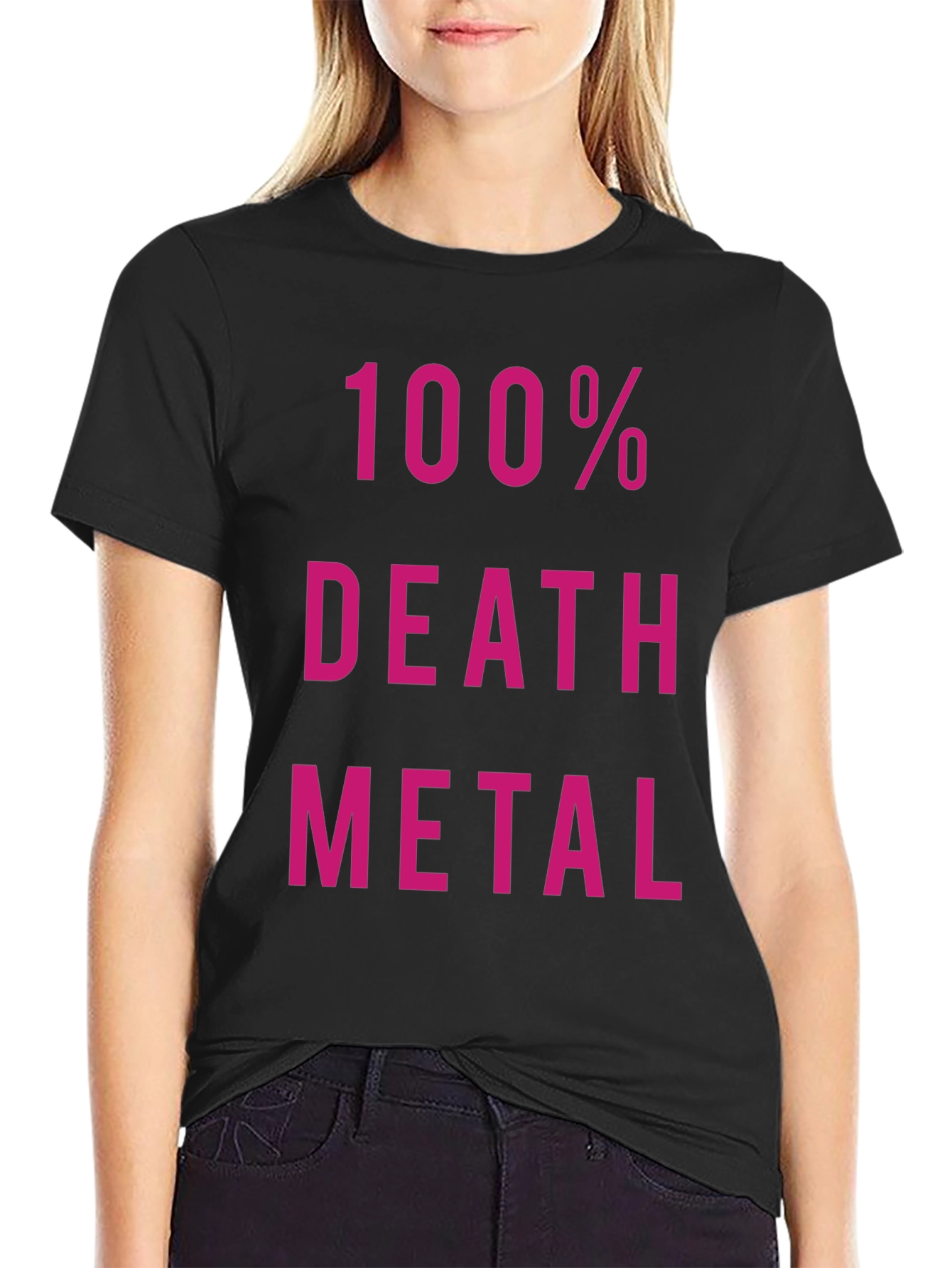 100% Death Metal Black T-Shirt