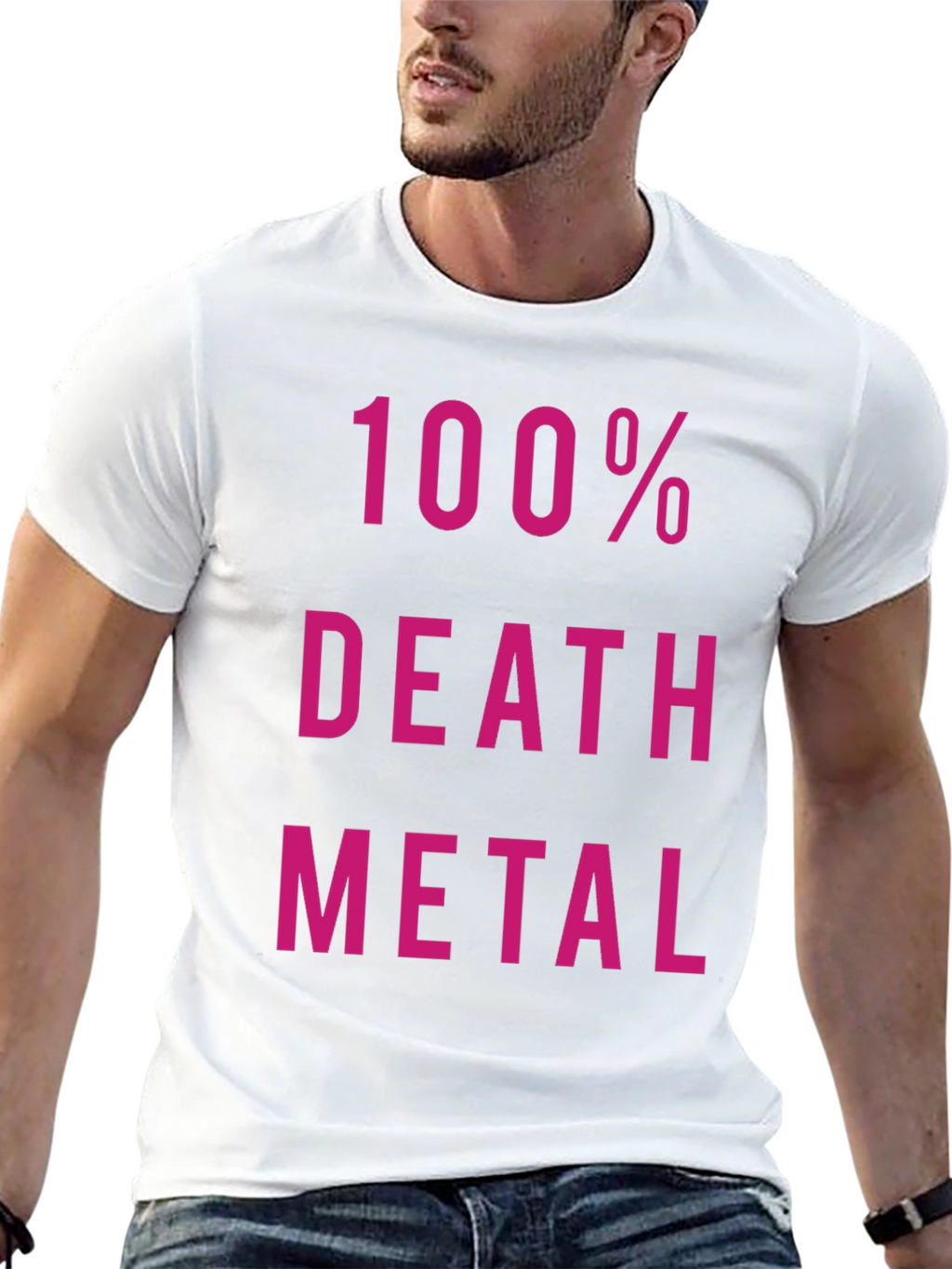 100% Death Metal Black T-Shirt