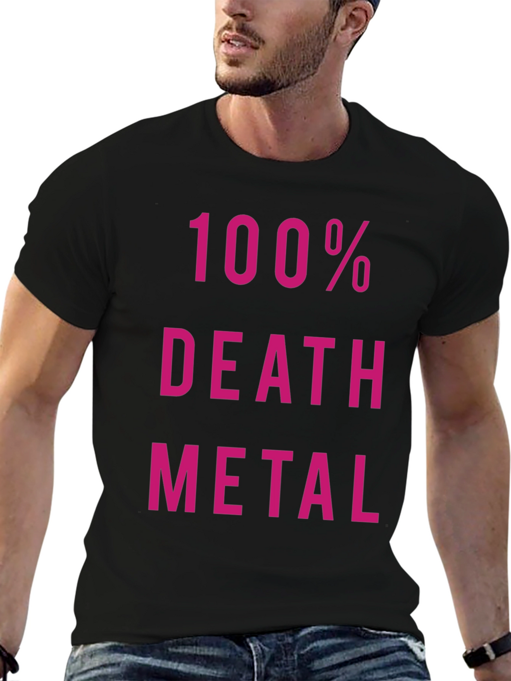 100% Death Metal Black T-Shirt