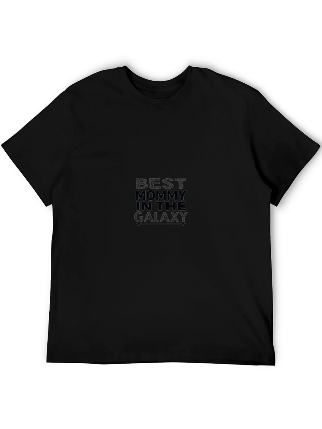 Best Mommy In The Galaxy Black T-Shirt