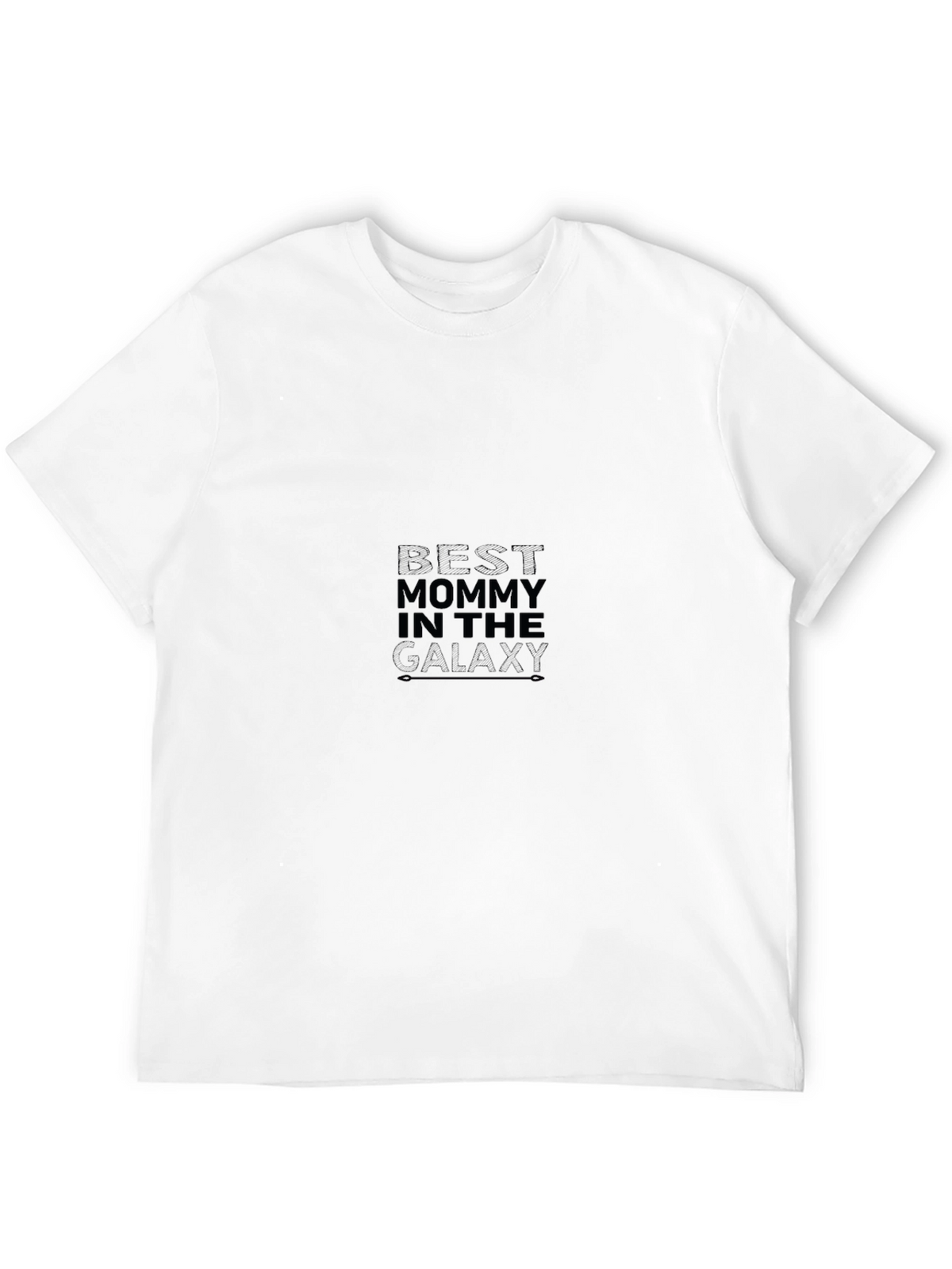 Best Mommy In The Galaxy Black T-Shirt