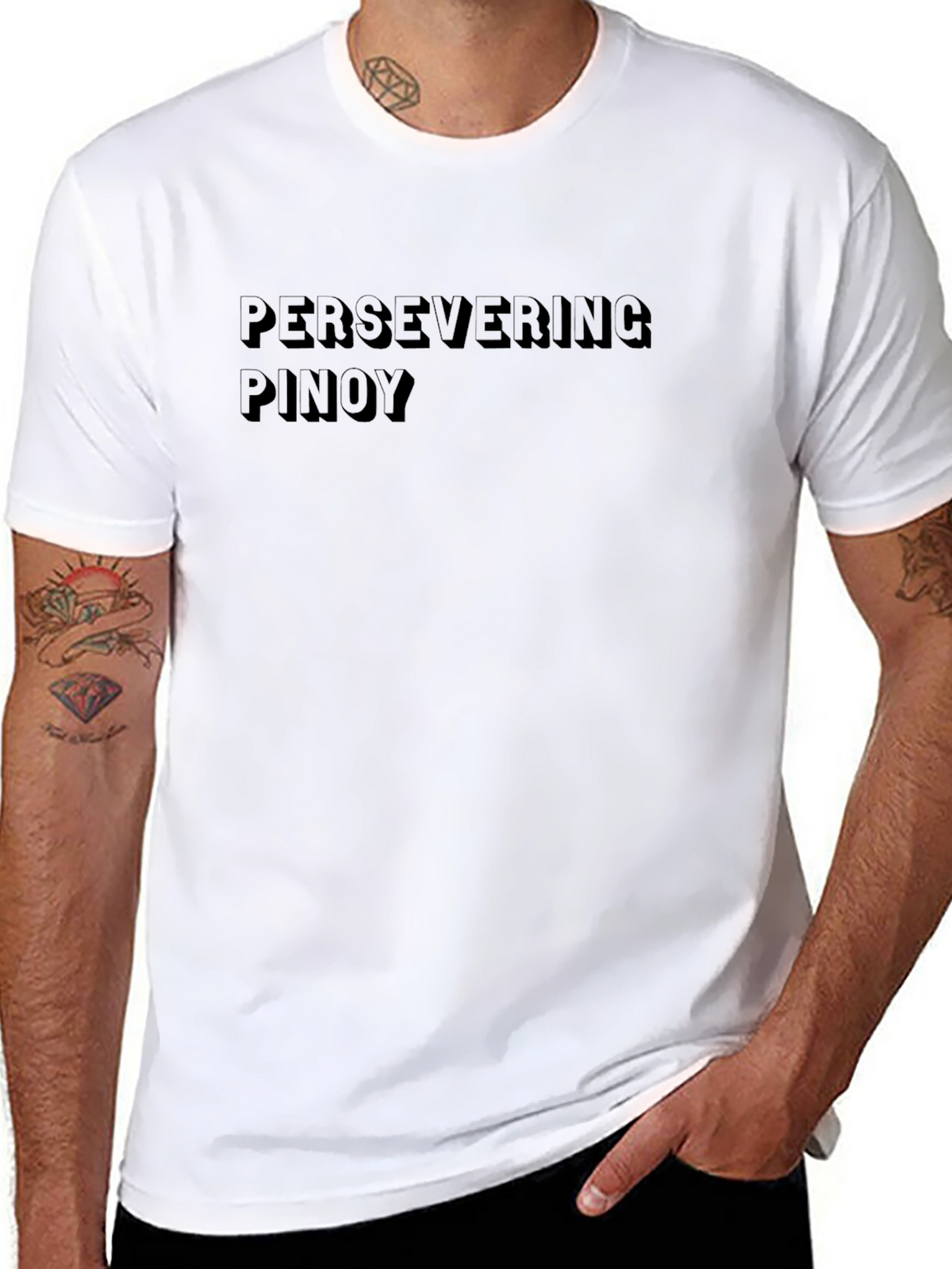 Persevering Pinoy Graphic T-Shirt