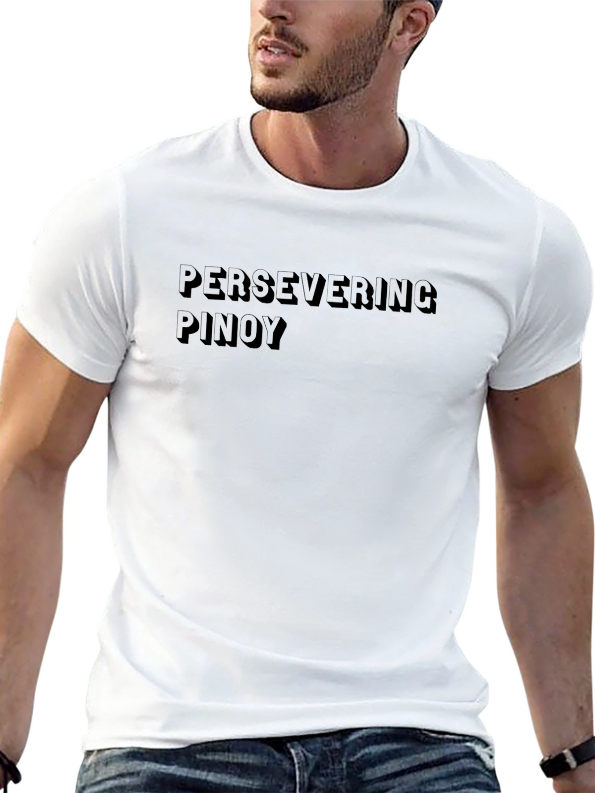 Persevering Pinoy Graphic T-Shirt