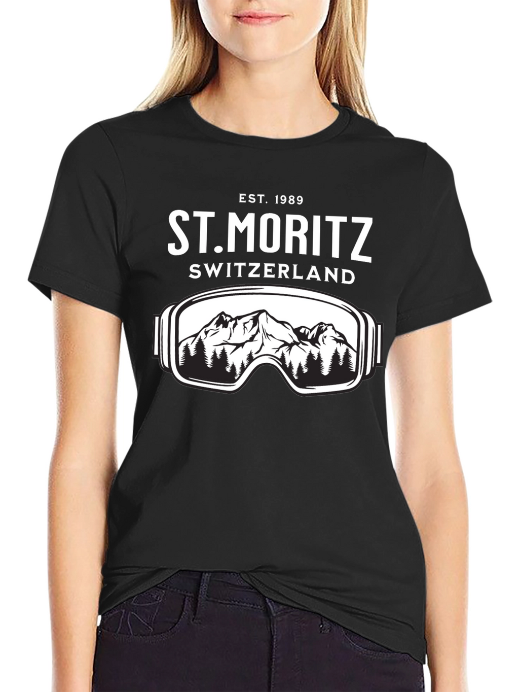St. Moritz Switzerland Graphic T-Shirt