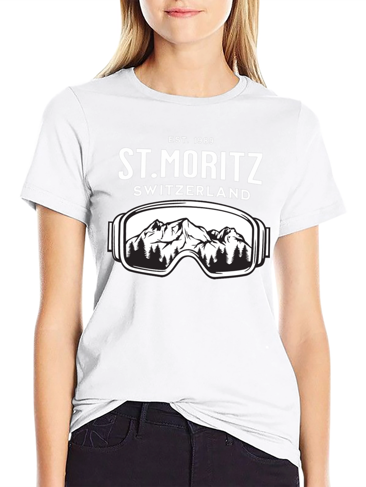 St. Moritz Switzerland Graphic T-Shirt