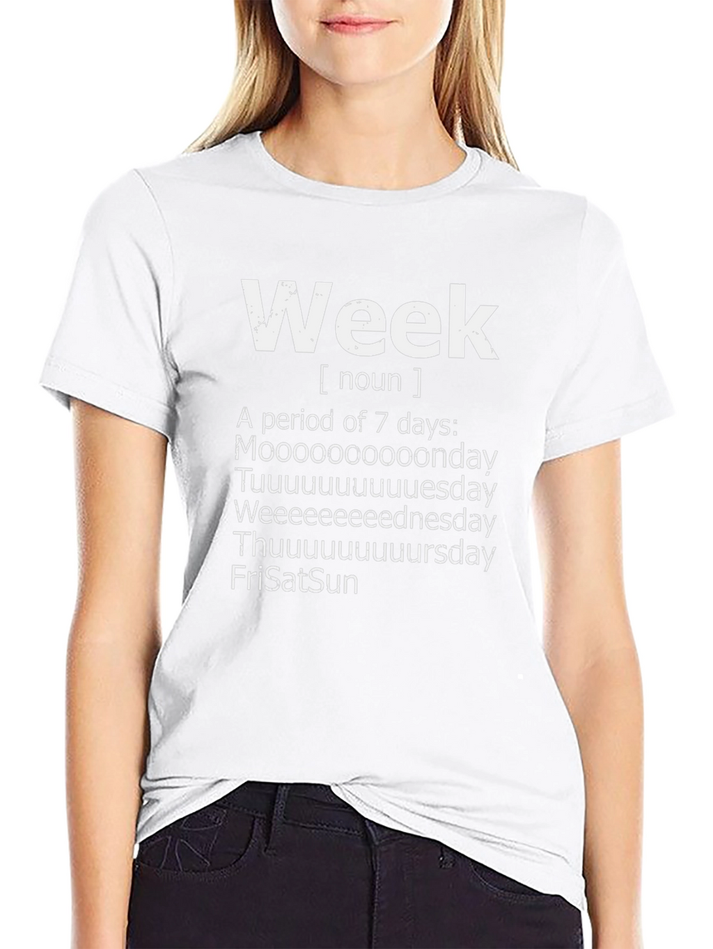 Humorous Week Definition T-Shirt