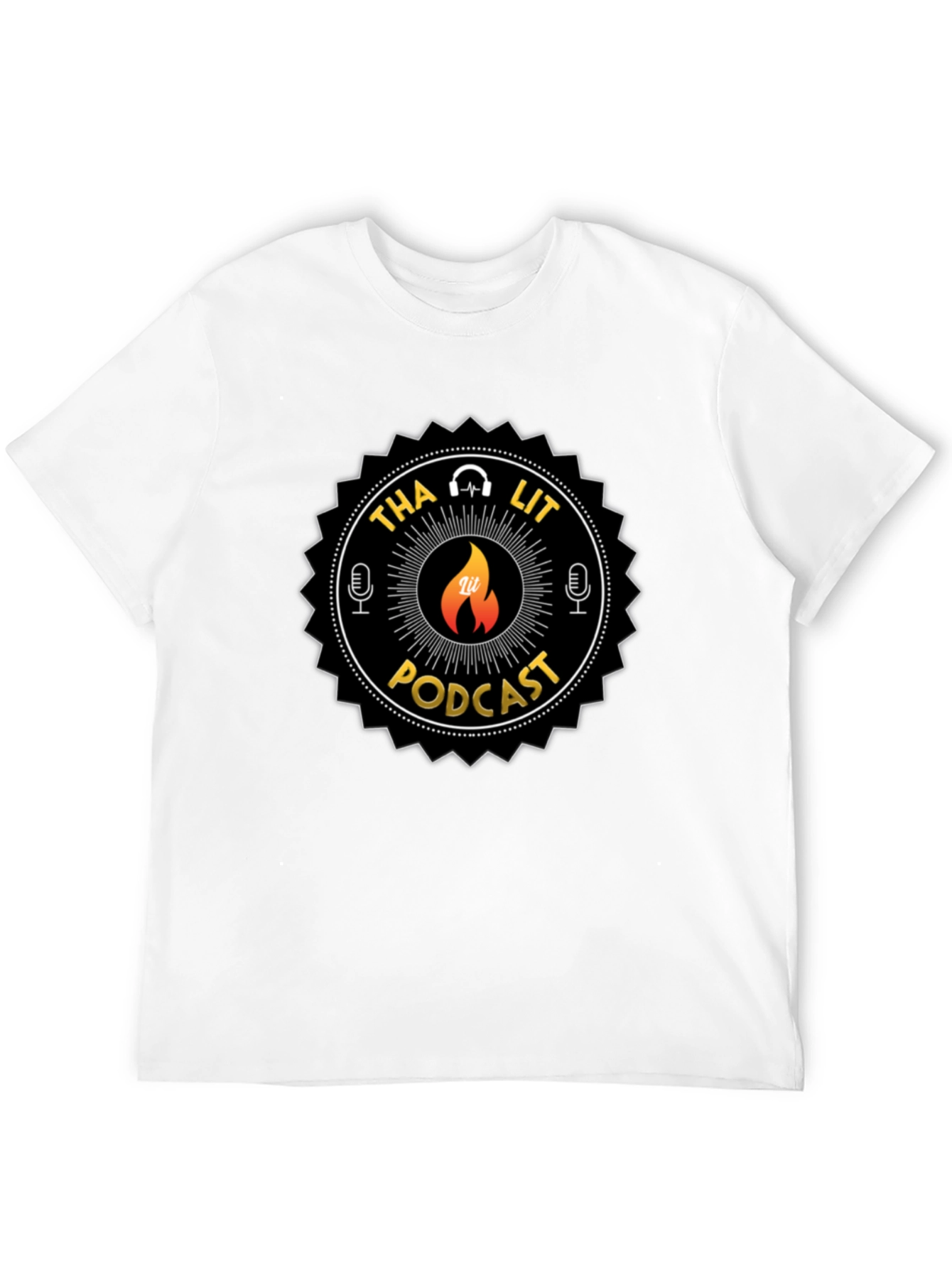 Tha Lit Podcast Black T-Shirt
