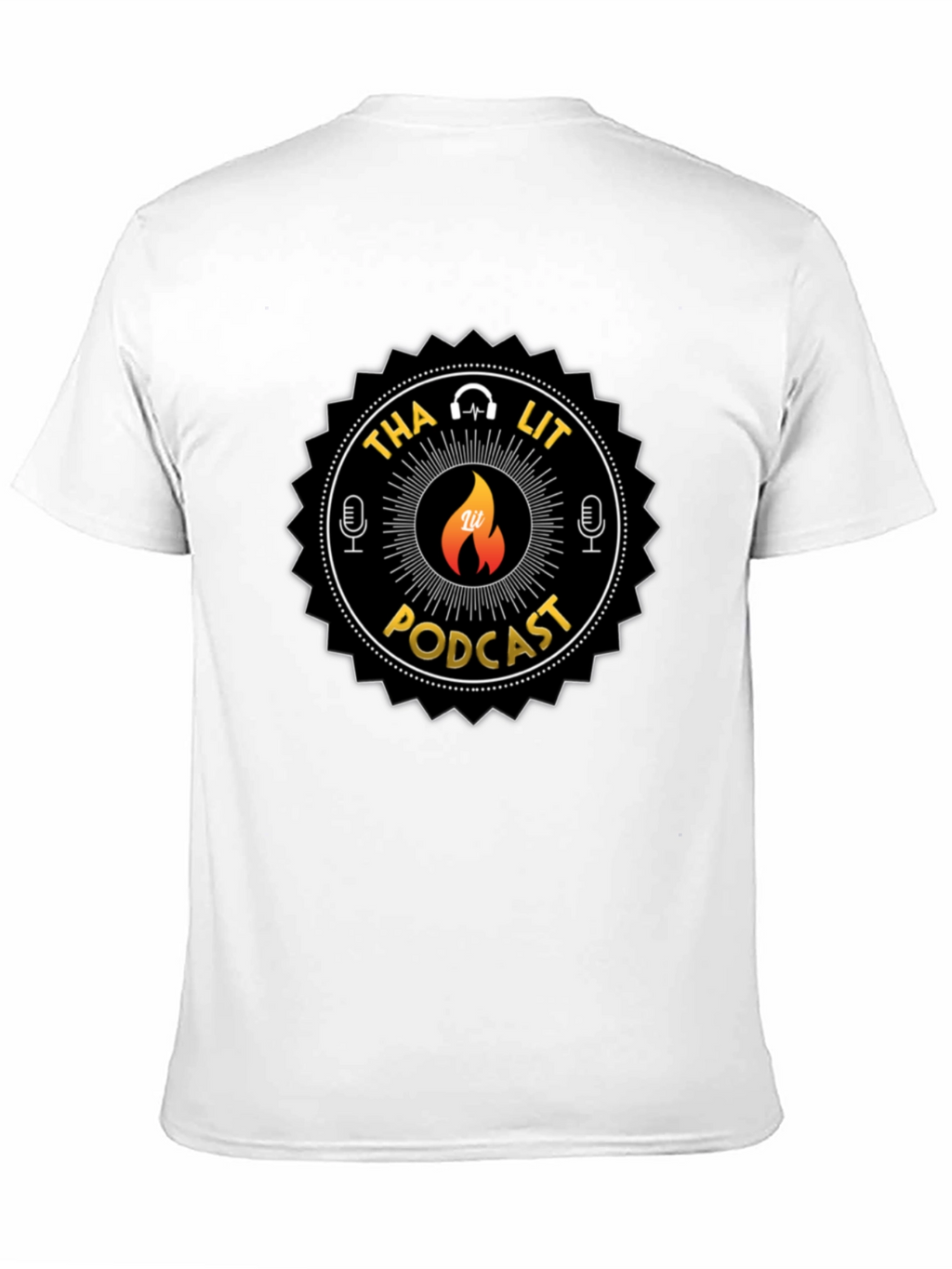 Tha Lit Podcast Black T-Shirt
