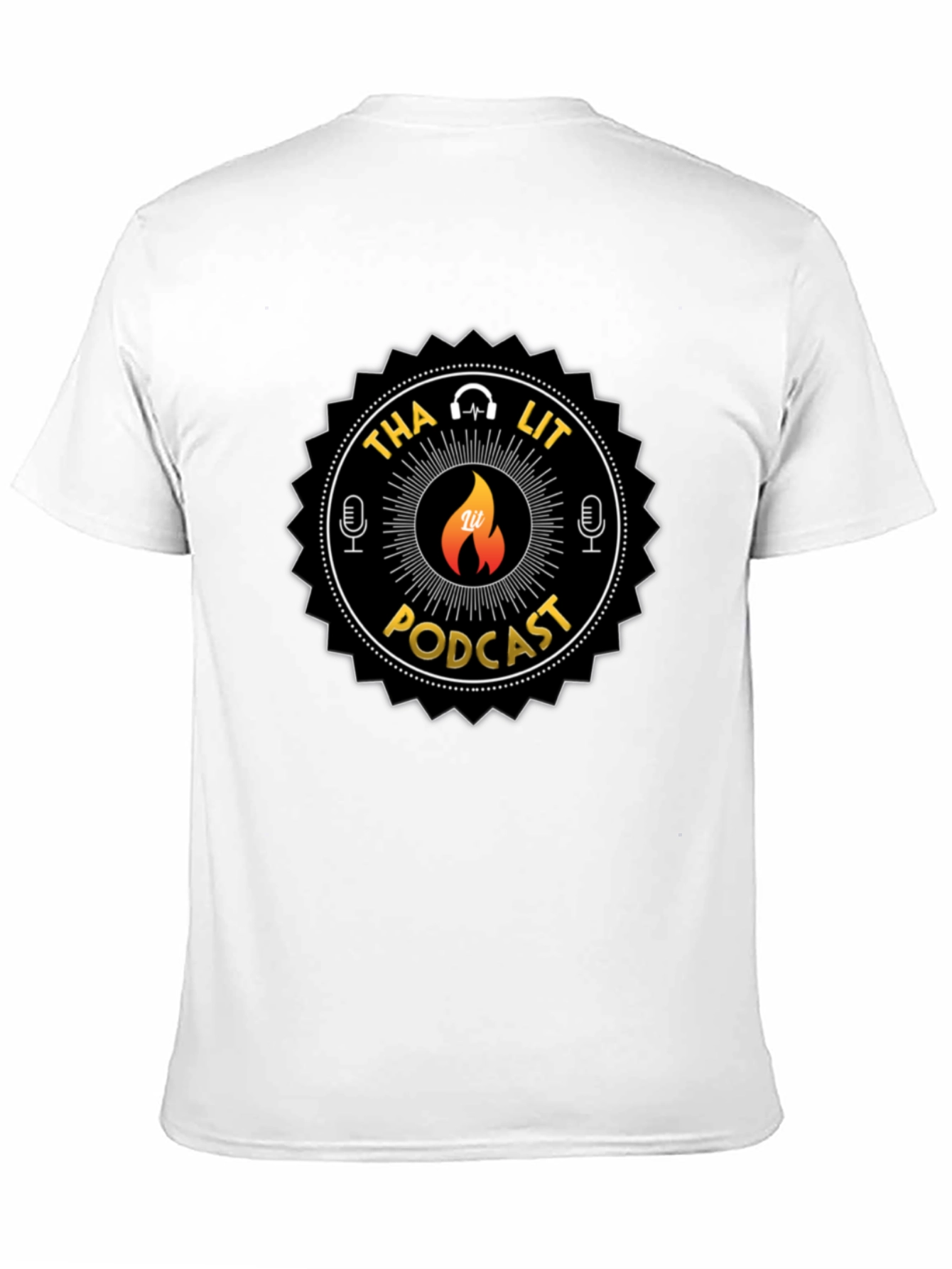Tha Lit Podcast Black T-Shirt