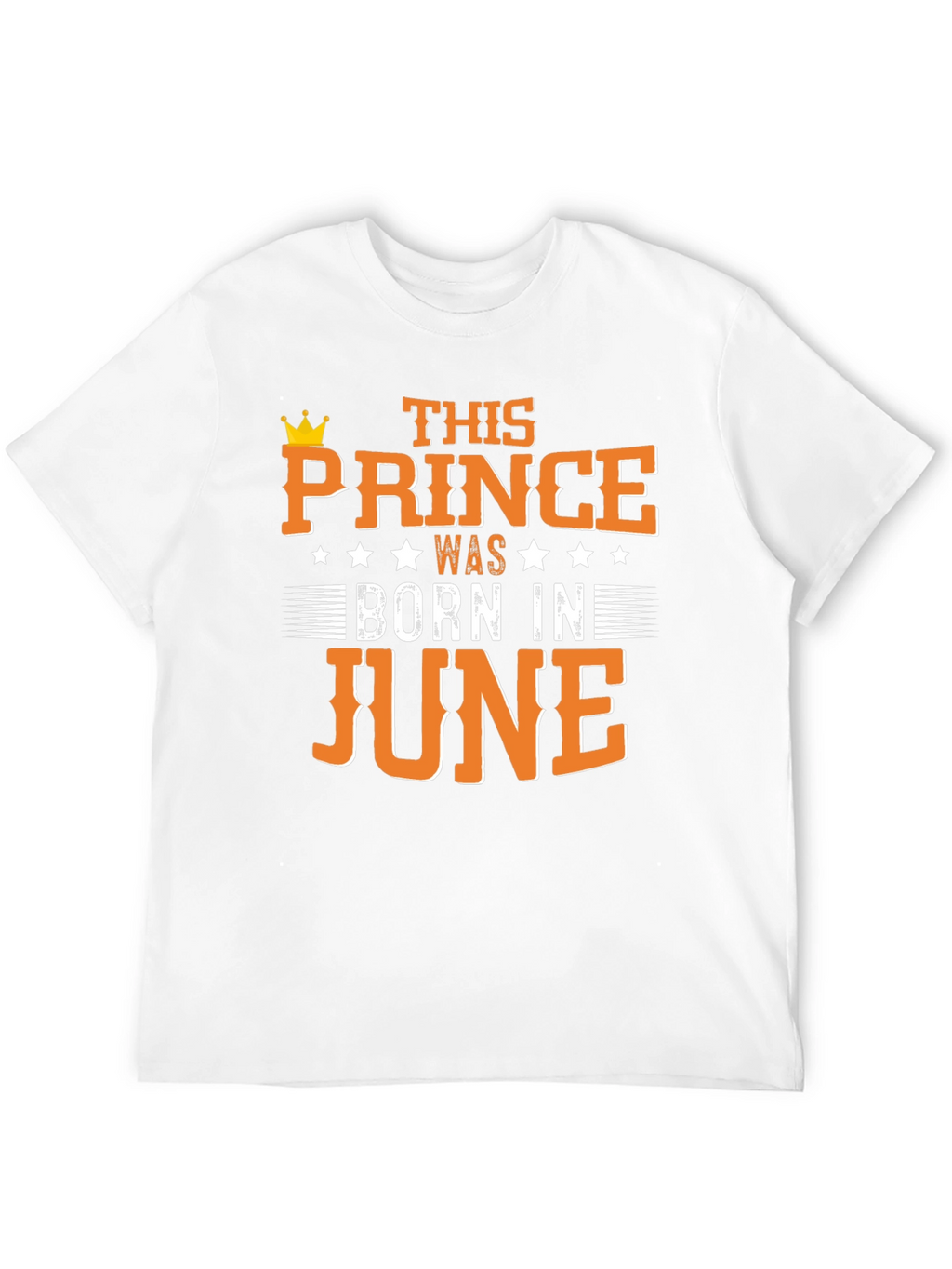 Prince Born in June Black T-Shirt