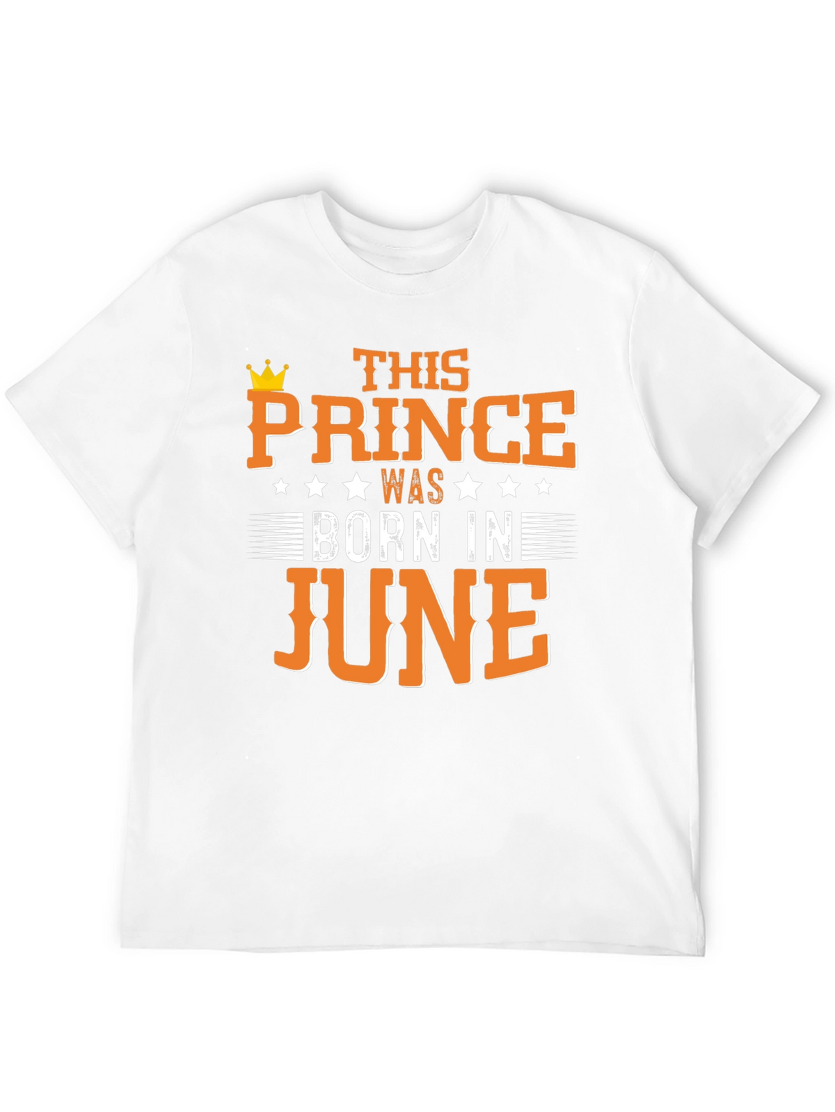 Prince Born in June Black T-Shirt