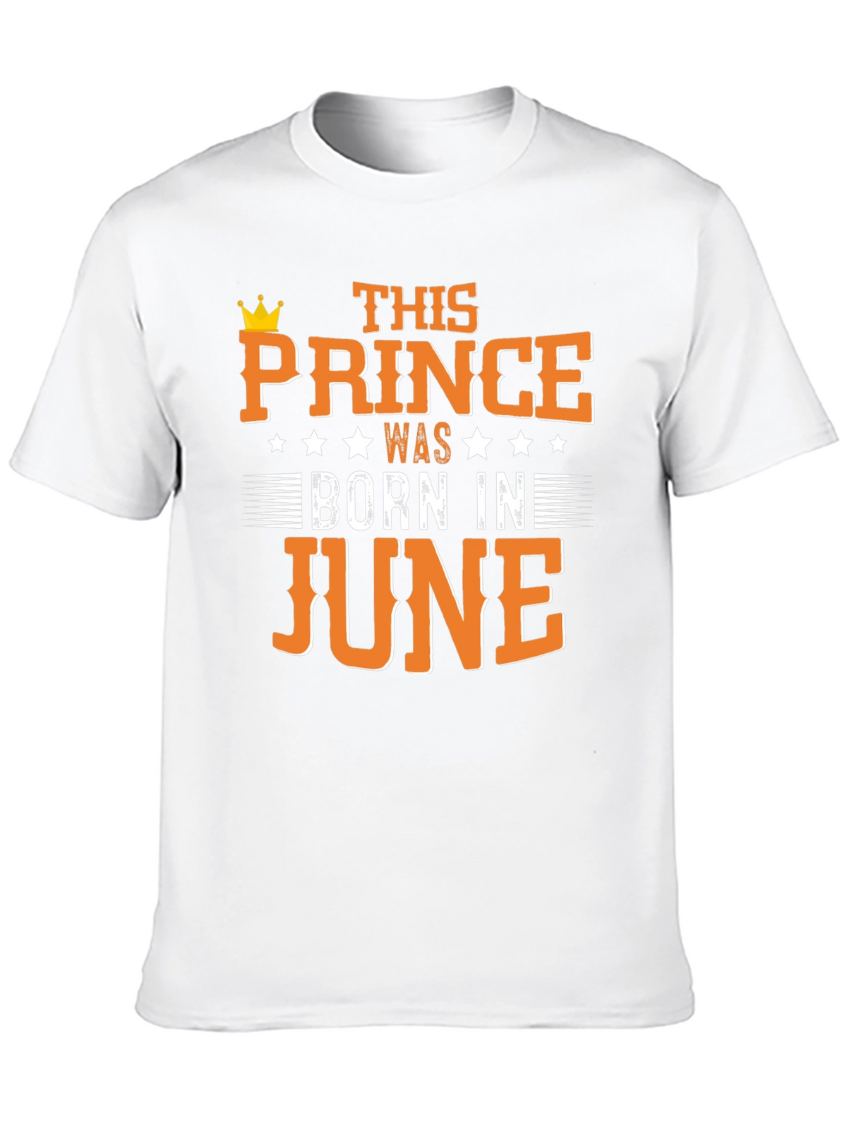 Prince Born in June Black T-Shirt