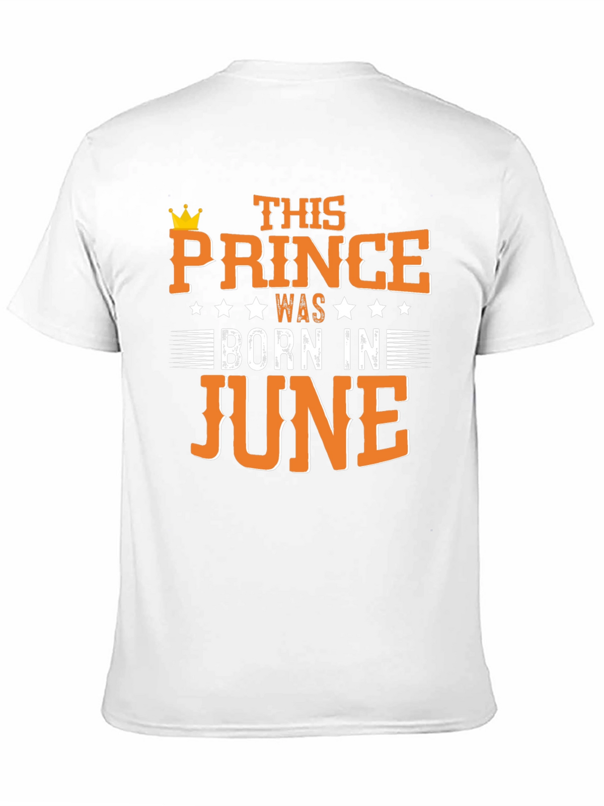 Prince Born in June Black T-Shirt