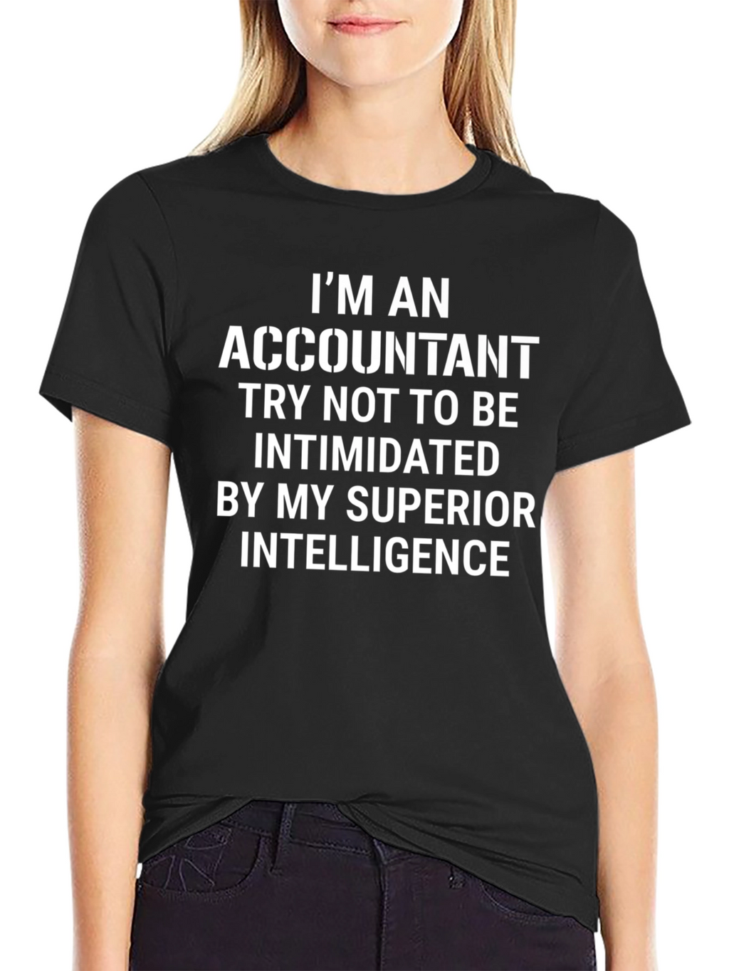 Accountant Superior Intelligence Novelty T-Shirt