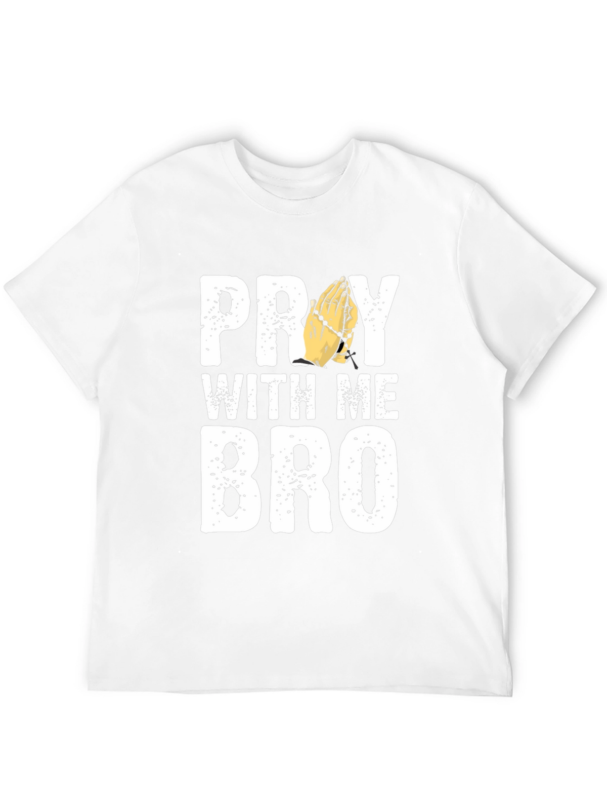 Pray With Me Bro Graphic T-Shirt