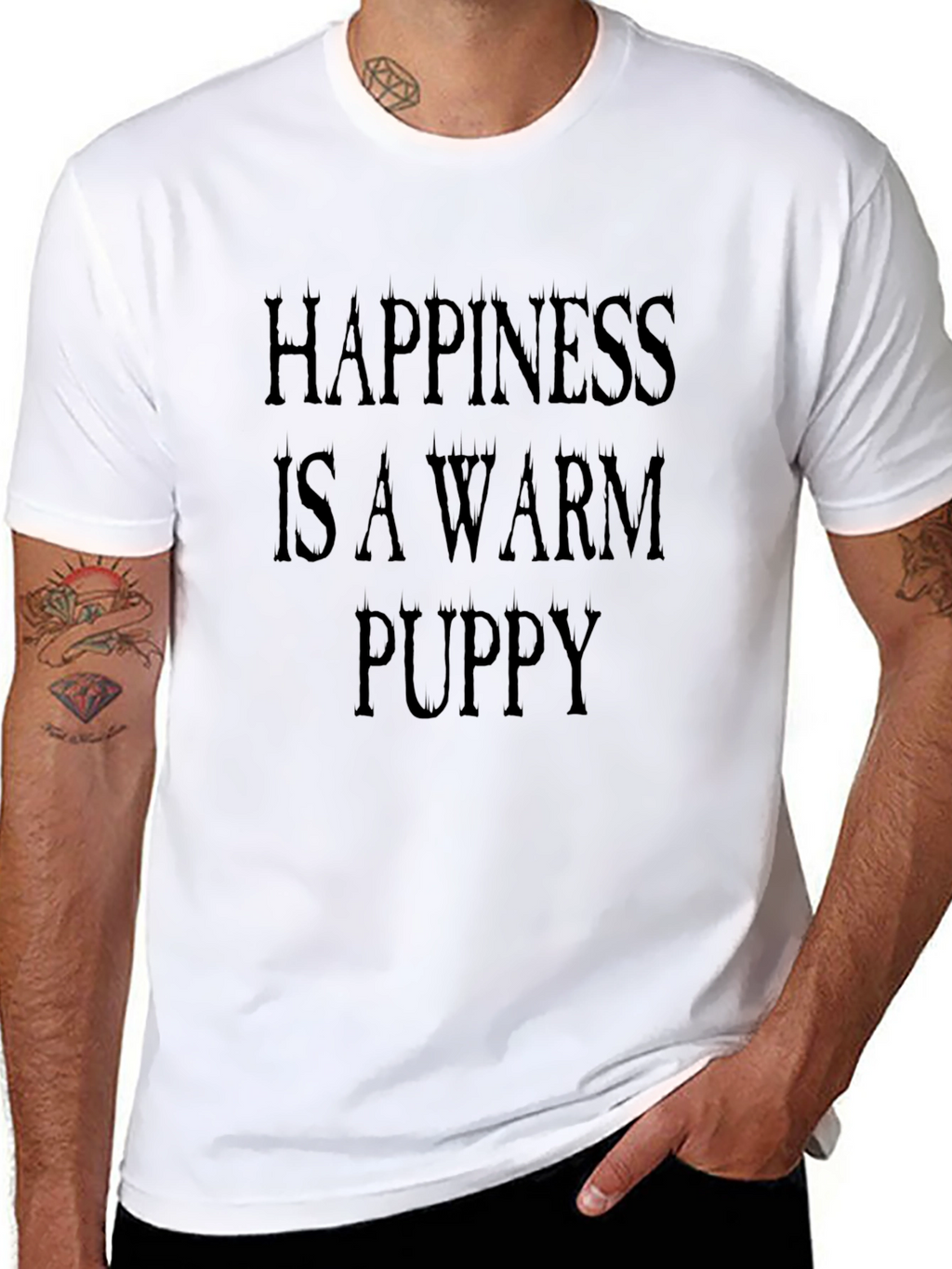 Happiness is a Warm Puppy T-Shirt