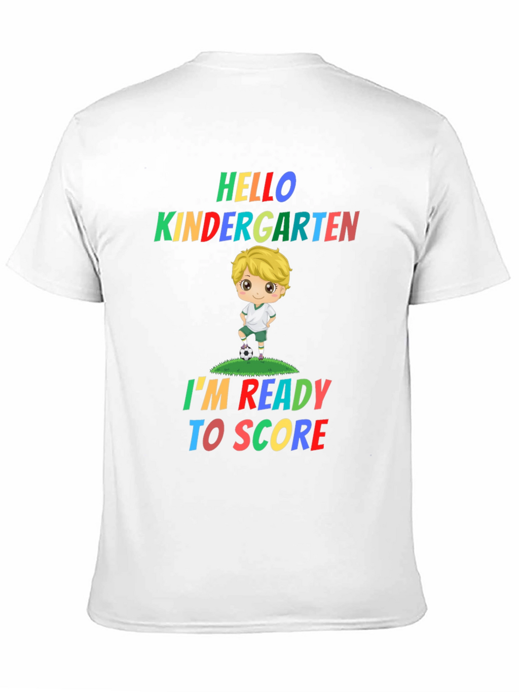 Hello Kindergarten Soccer Kid T-Shirt