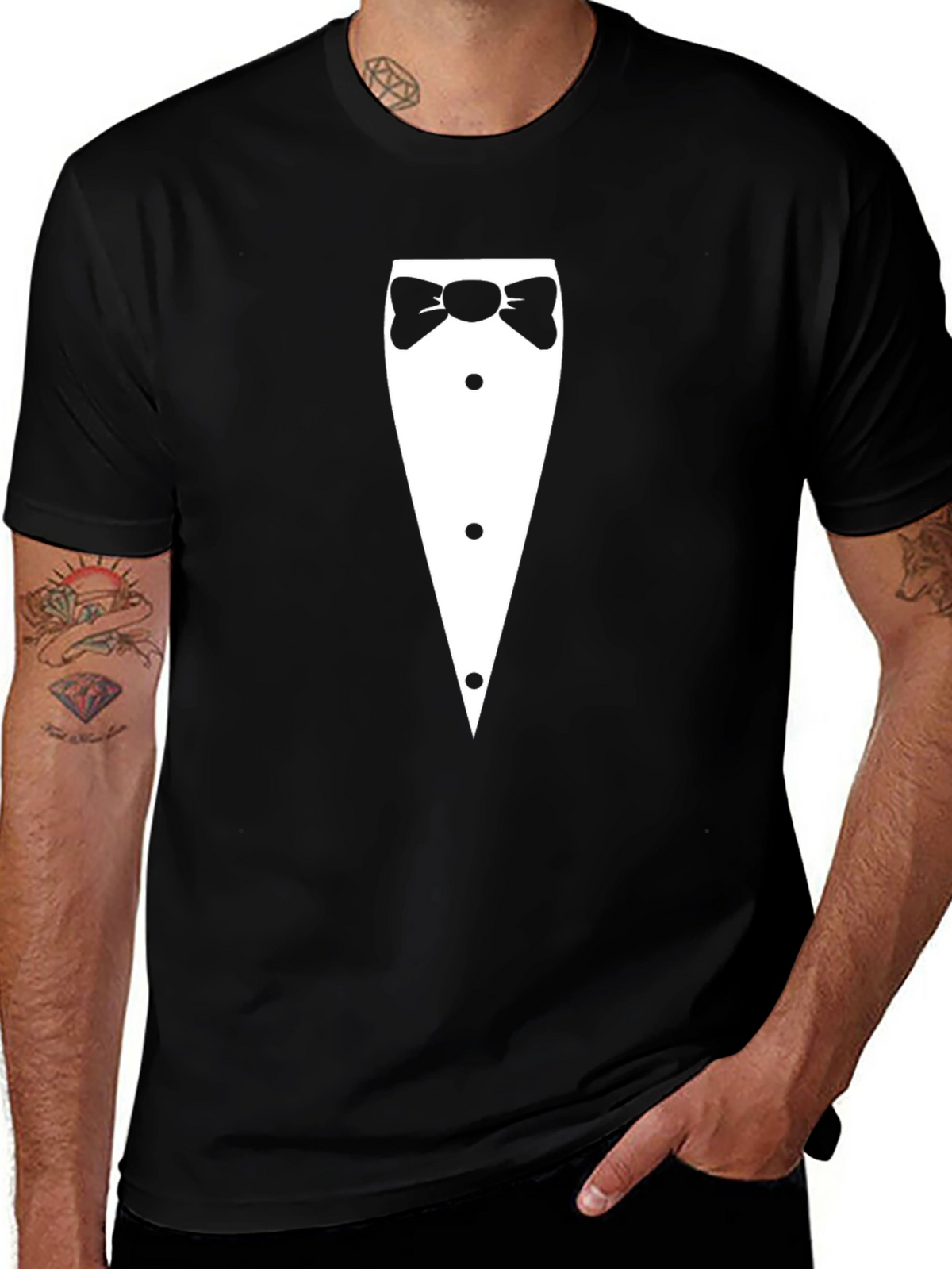 Tuxedo T-Shirt - Funny Formal Wear Tee