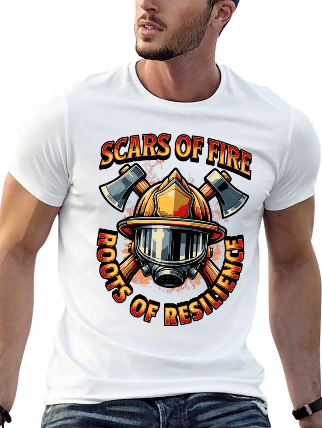 Firefighter Resilience Graphic Tee