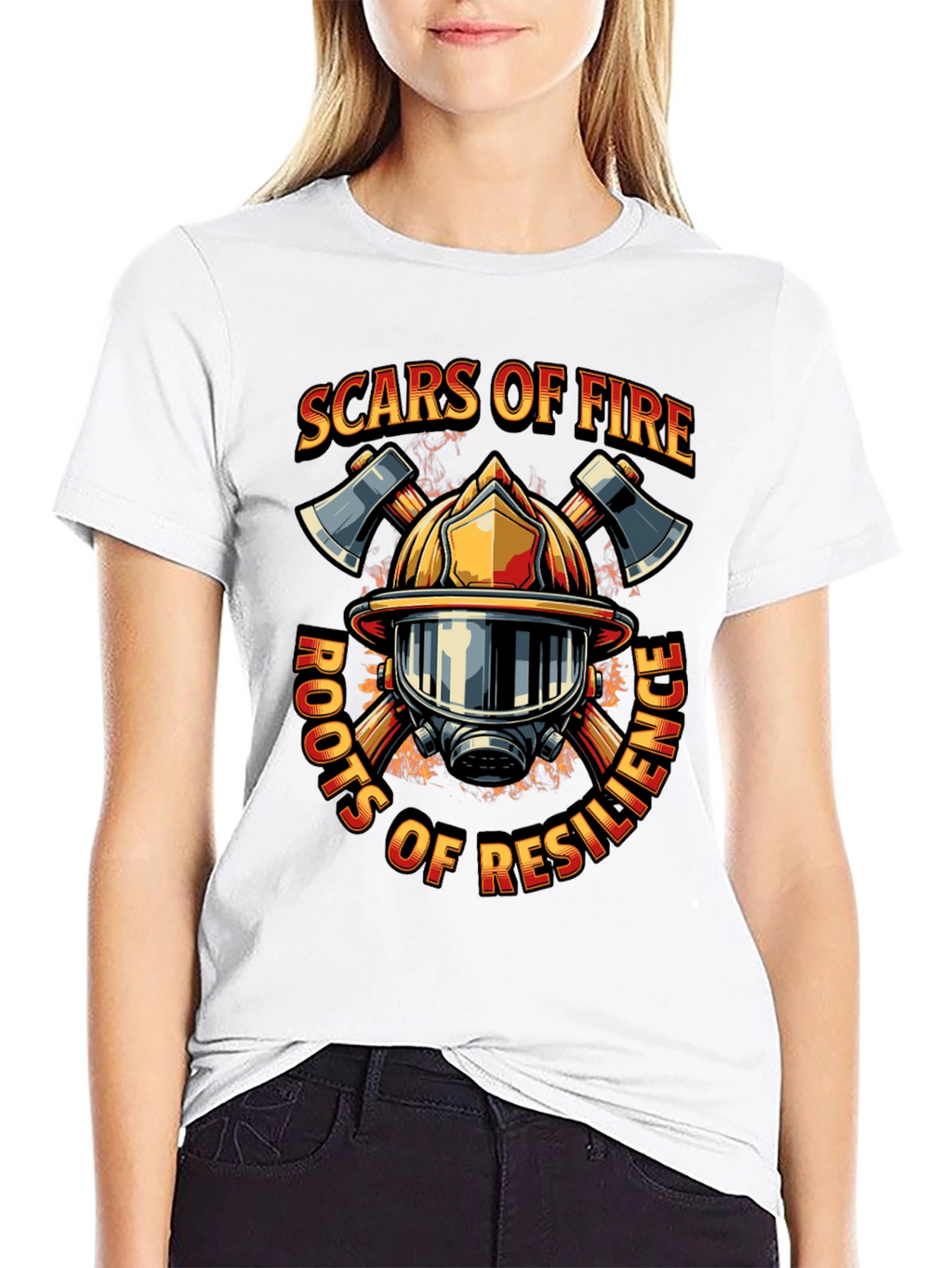 Firefighter Resilience Graphic Tee