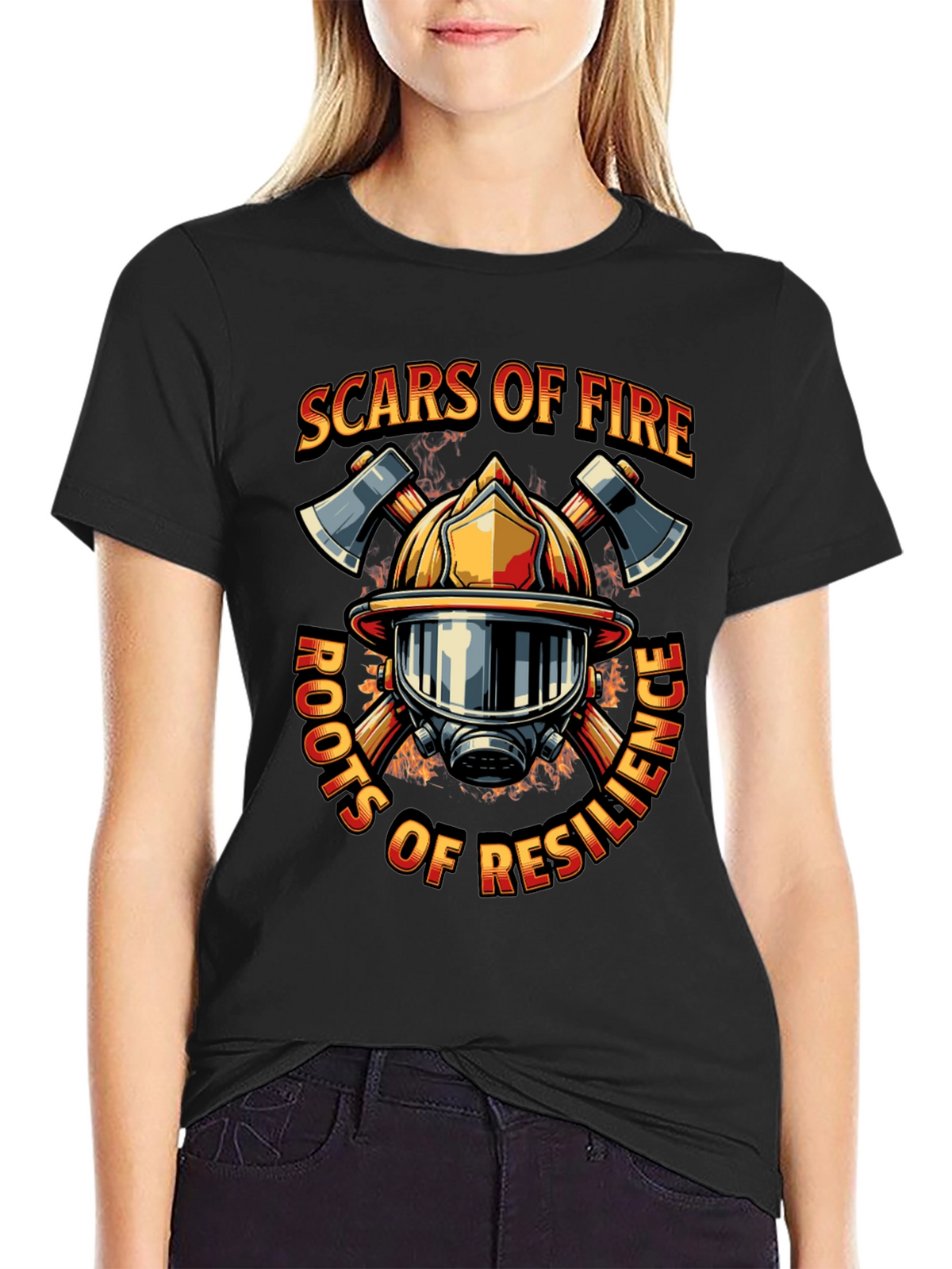 Firefighter Resilience Graphic Tee