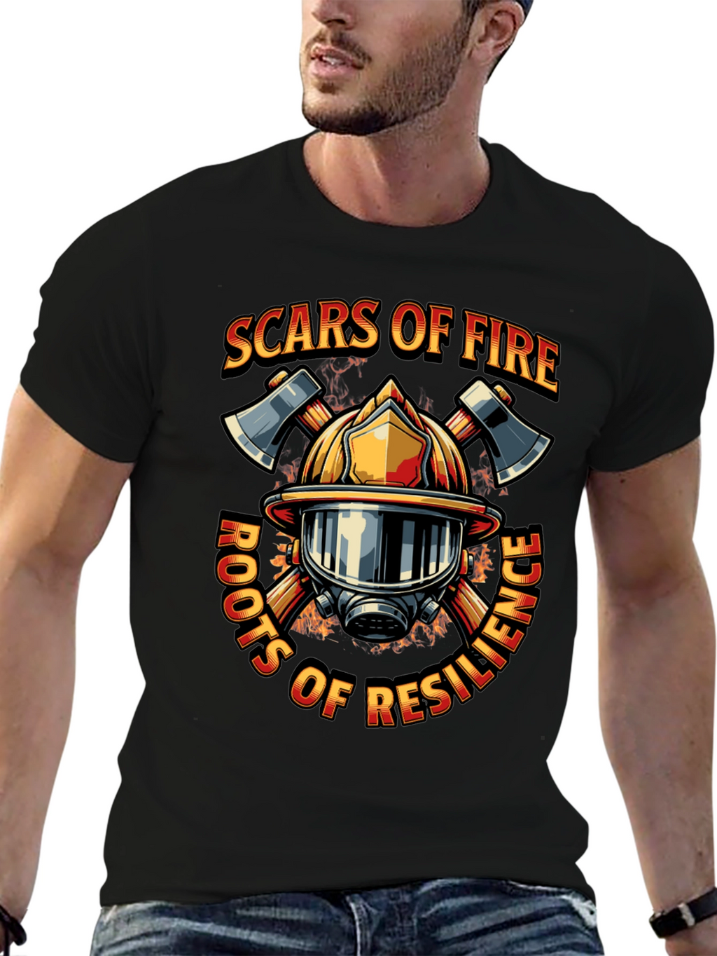 Firefighter Resilience Graphic Tee