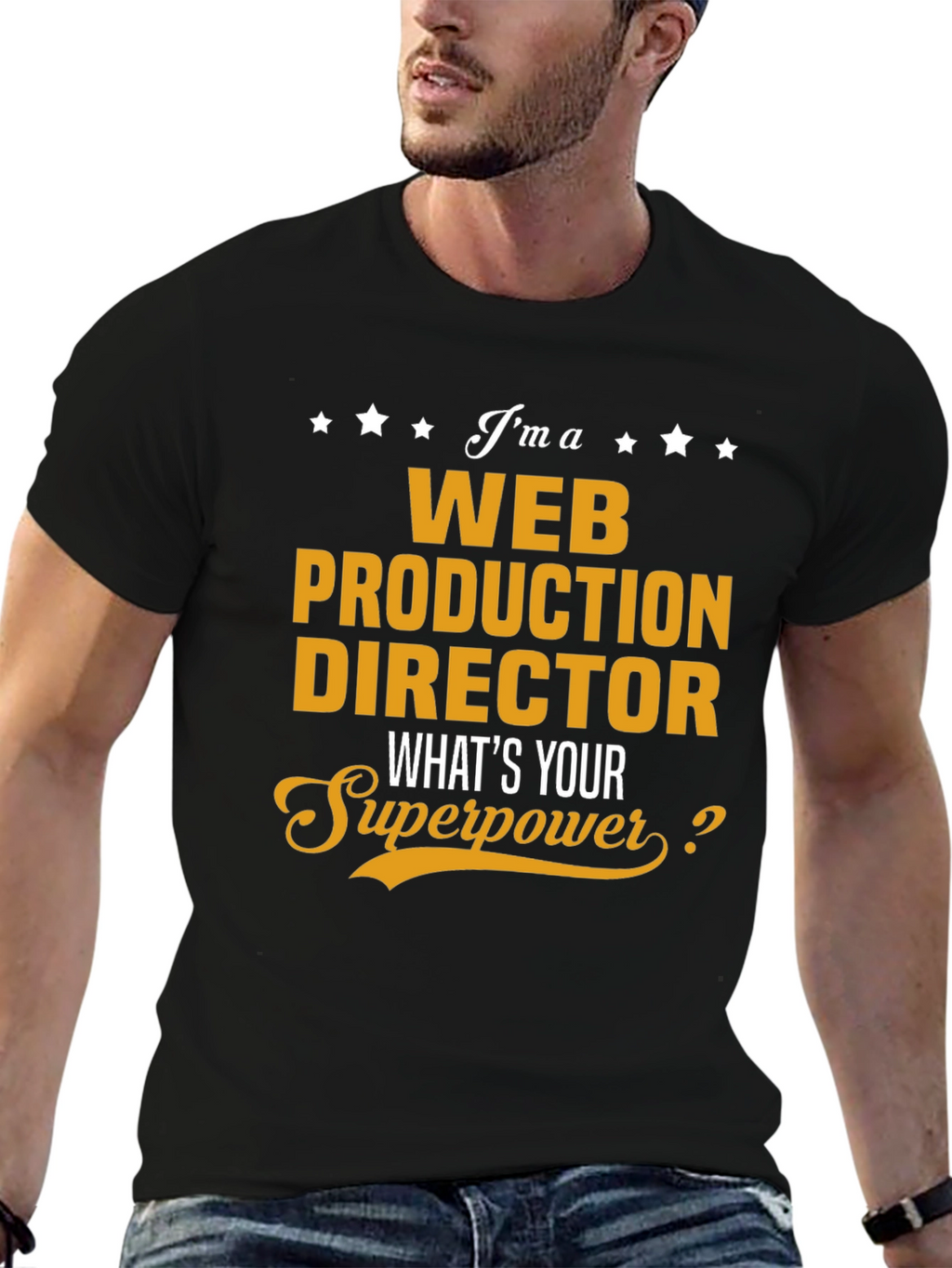 Web Production Director Superpower T-Shirt