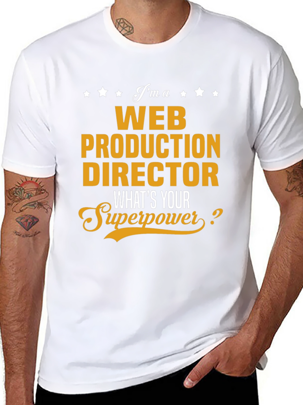 Web Production Director Superpower T-Shirt