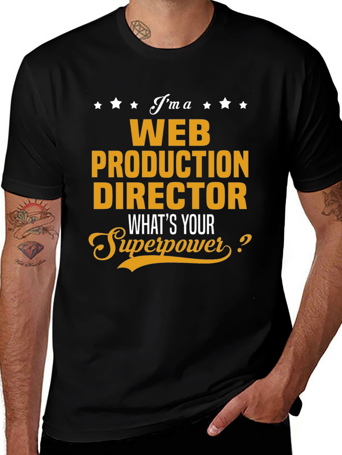 Web Production Director Superpower T-Shirt