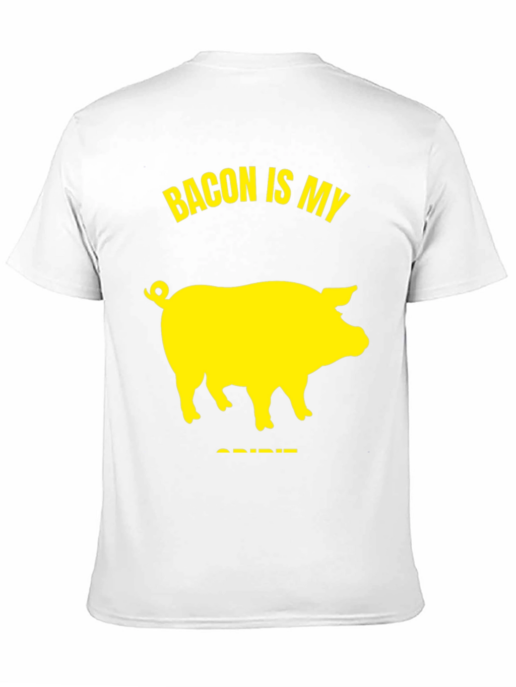 Bacon Is My Spirit Animal T-Shirt - Black