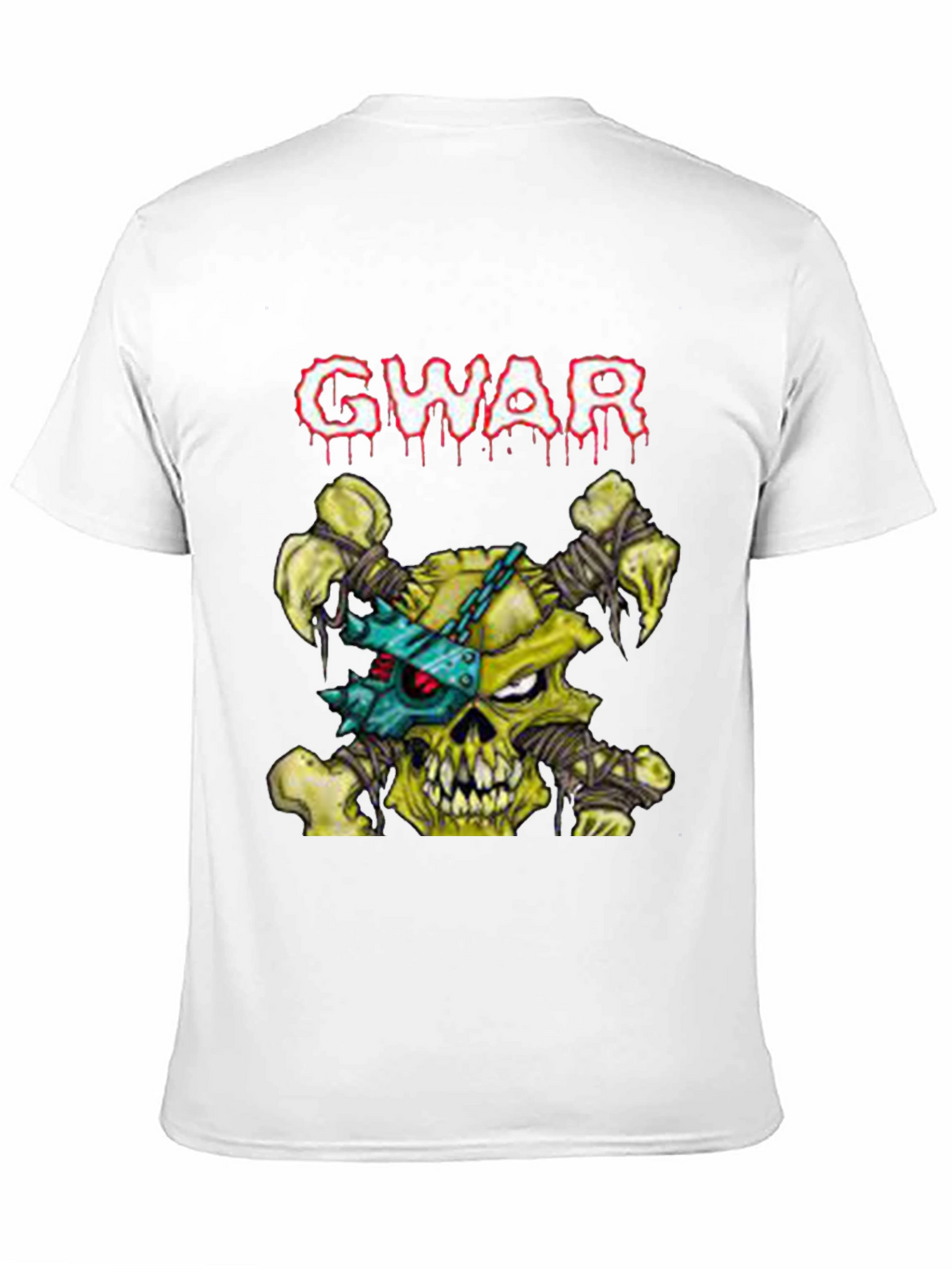 GWAR Band T-Shirt Skull Bones Graphic Tee
