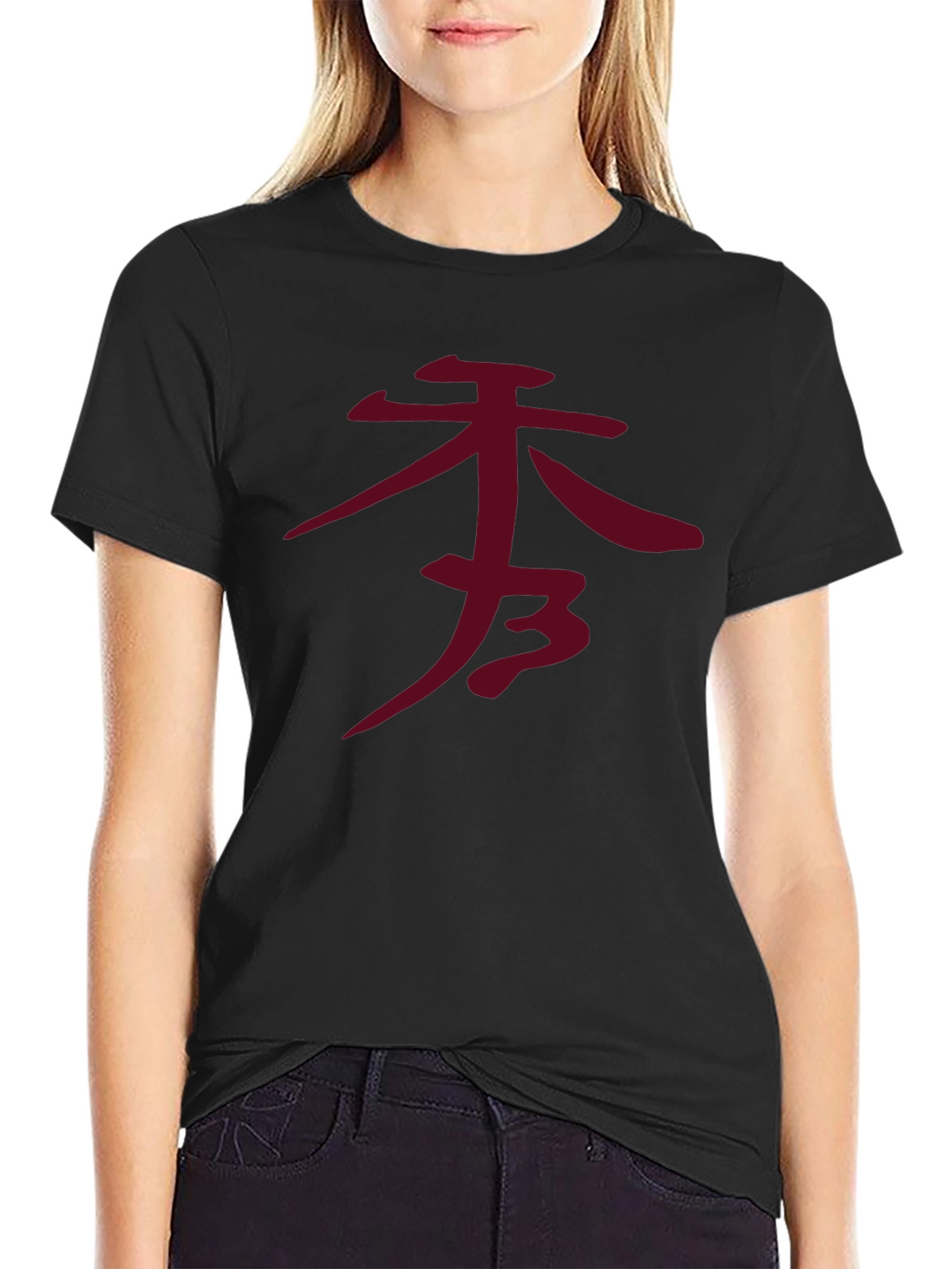 Japanese Symbol Graphic Tee - Unisex Casual Shirt