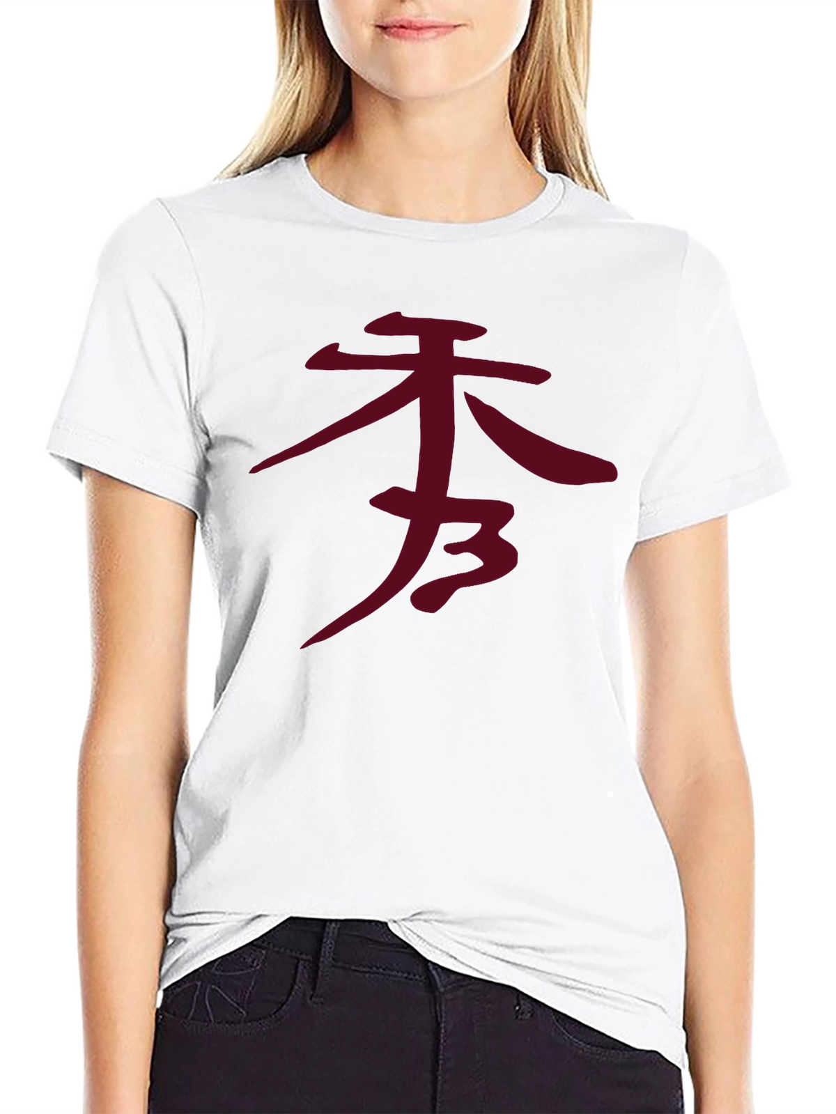 Japanese Symbol Graphic Tee - Unisex Casual Shirt