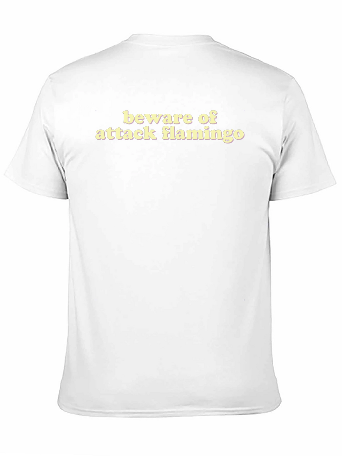 Beware of Attack Flamingo T-Shirt Funny Bird Tee