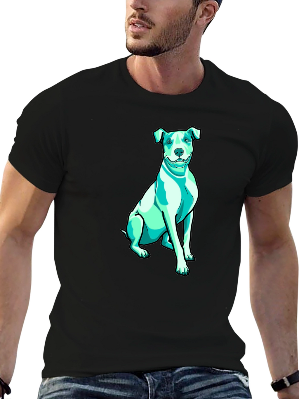 Dog Graphic T-Shirt - Cool Canine Design