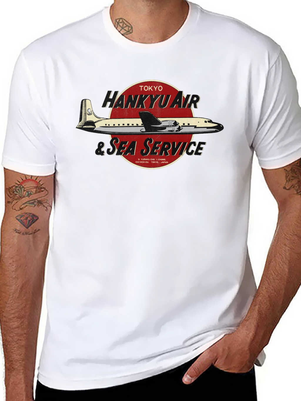 Tokyo Hankyu Air & Sea Service T-Shirt