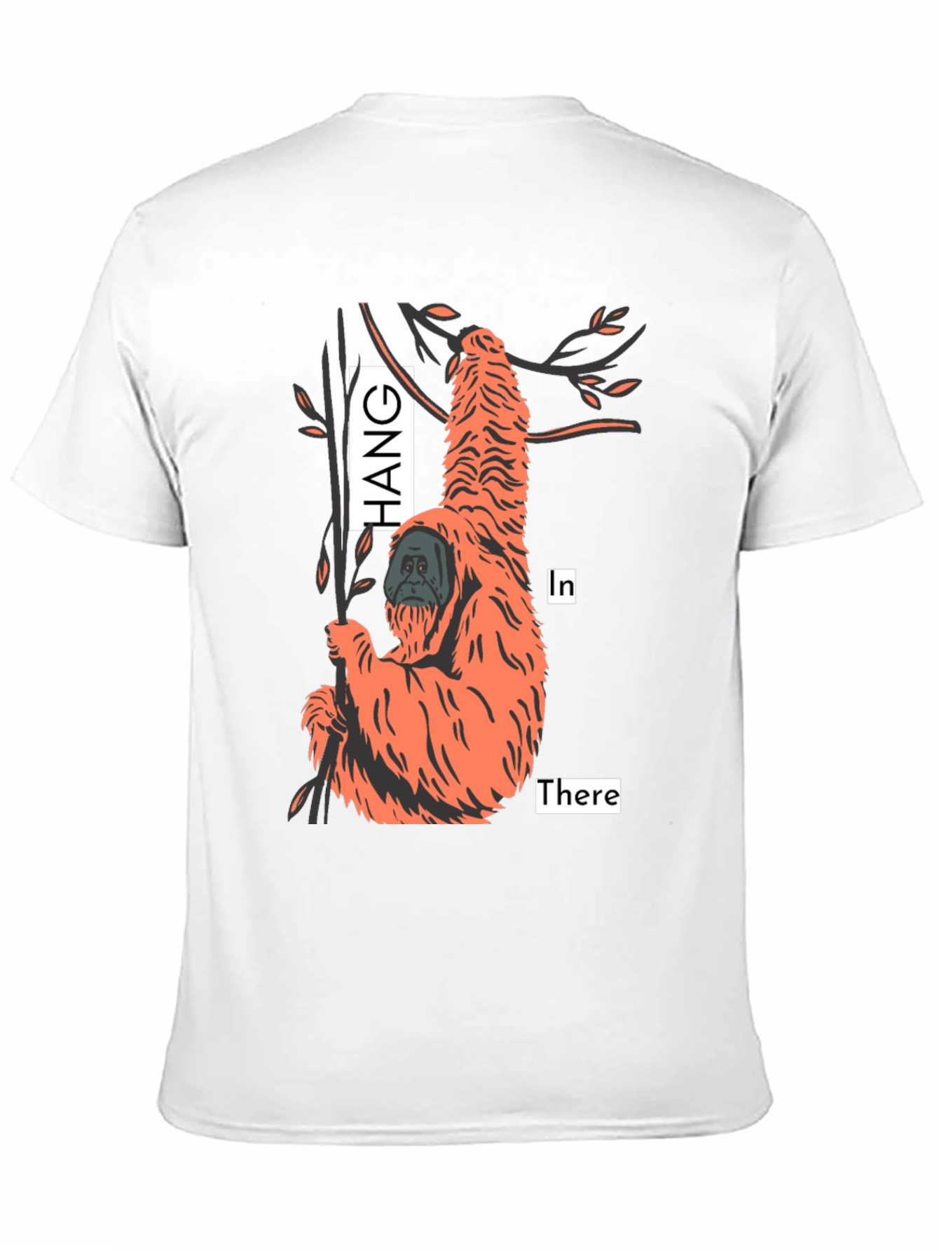 Hang In There Orangutan Graphic Tee