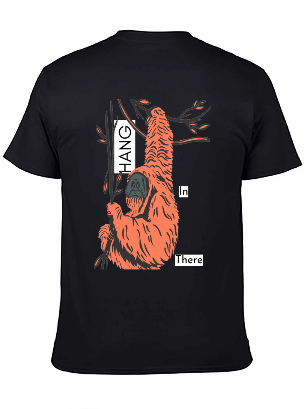 Hang In There Orangutan Graphic Tee
